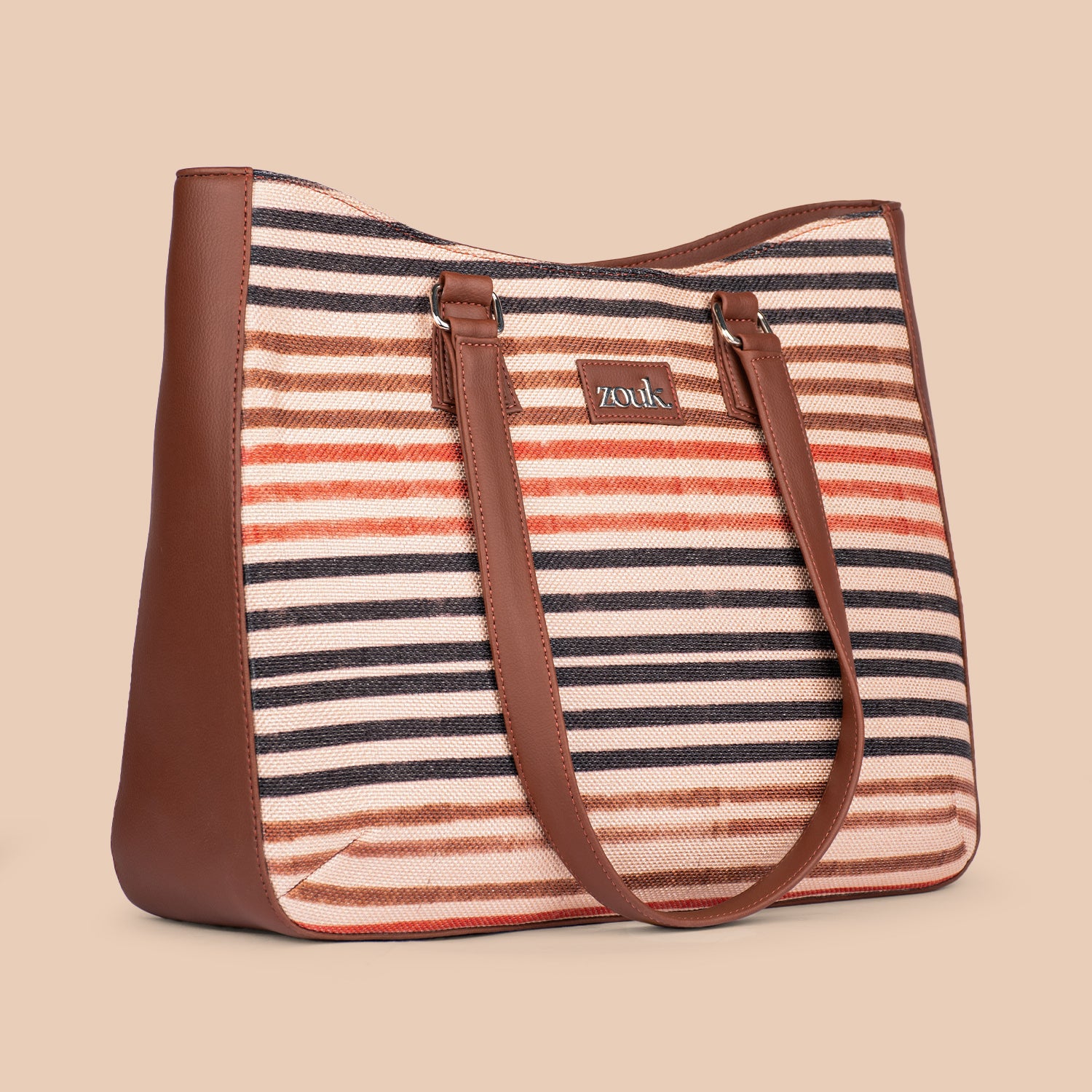 Qutub Stripes Getaway Handbag
