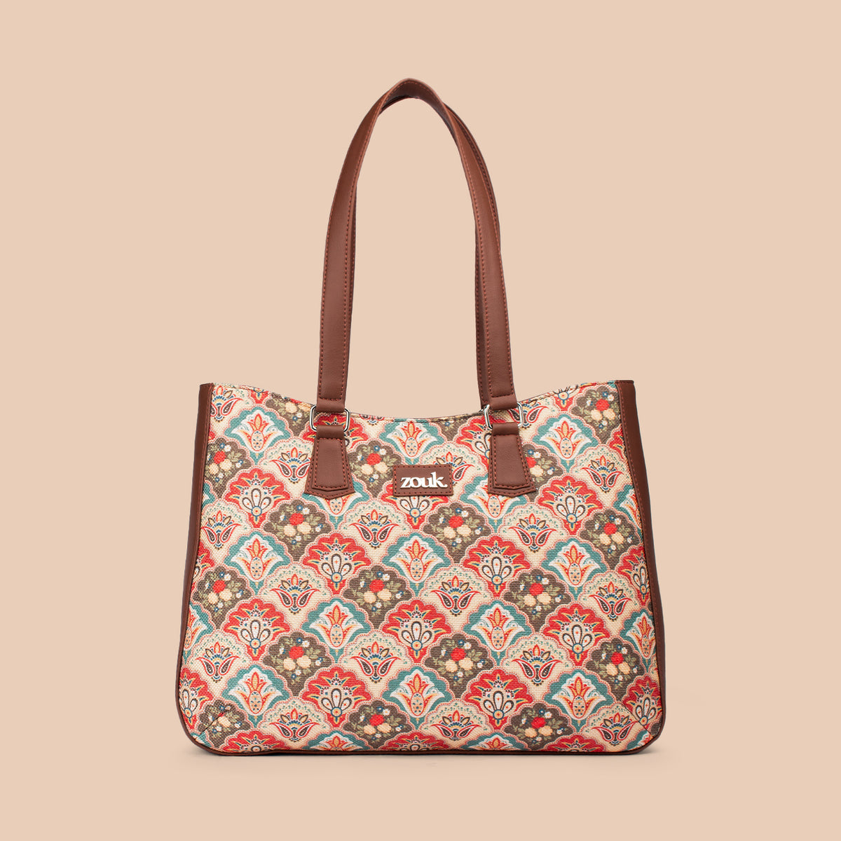 Mughal Art Multicolor Getaway Handbag