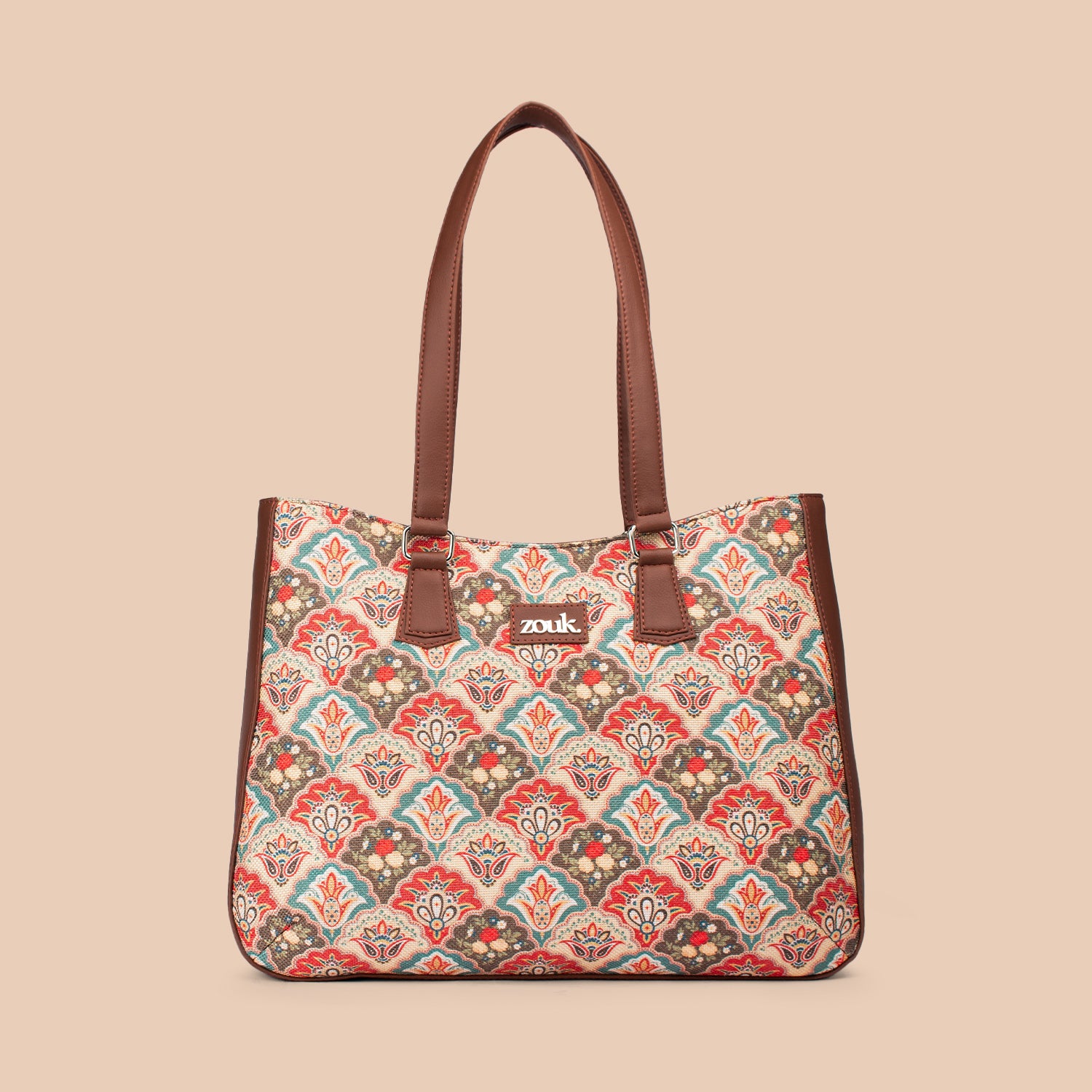 Mughal Art Multicolor Getaway Handbag