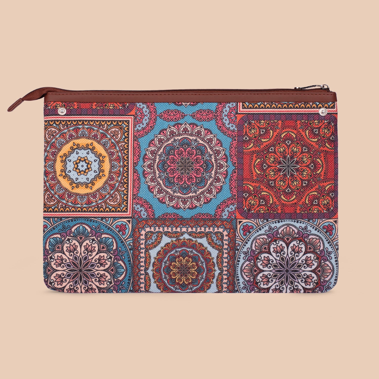 Multicolor Mandala Print Teacher's Bag