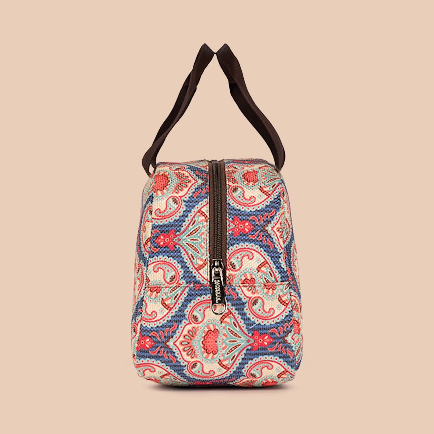 Jet Black & Kovil Blue - Laptop Bag & Lunch Bag Combo