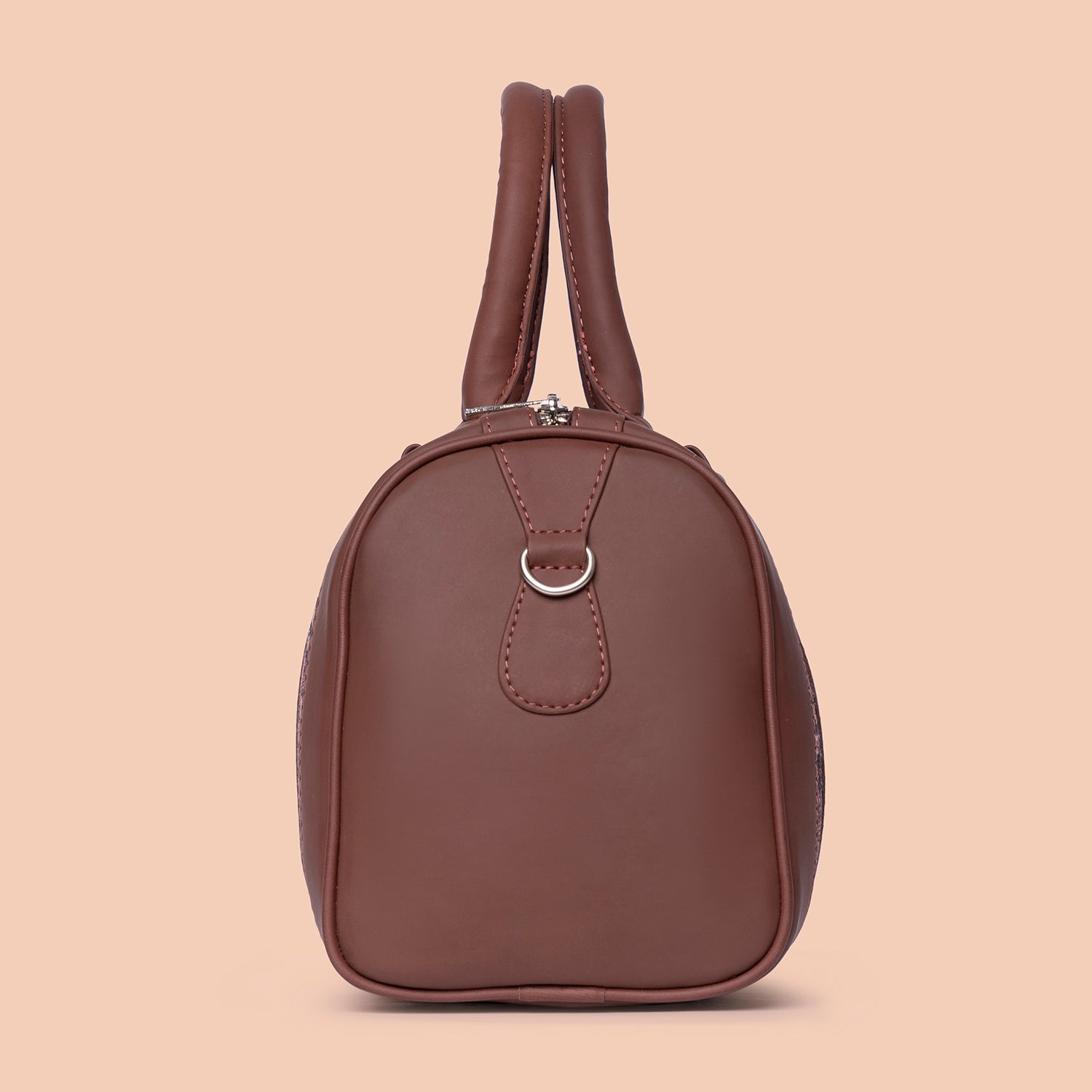Brown Metal Handbag