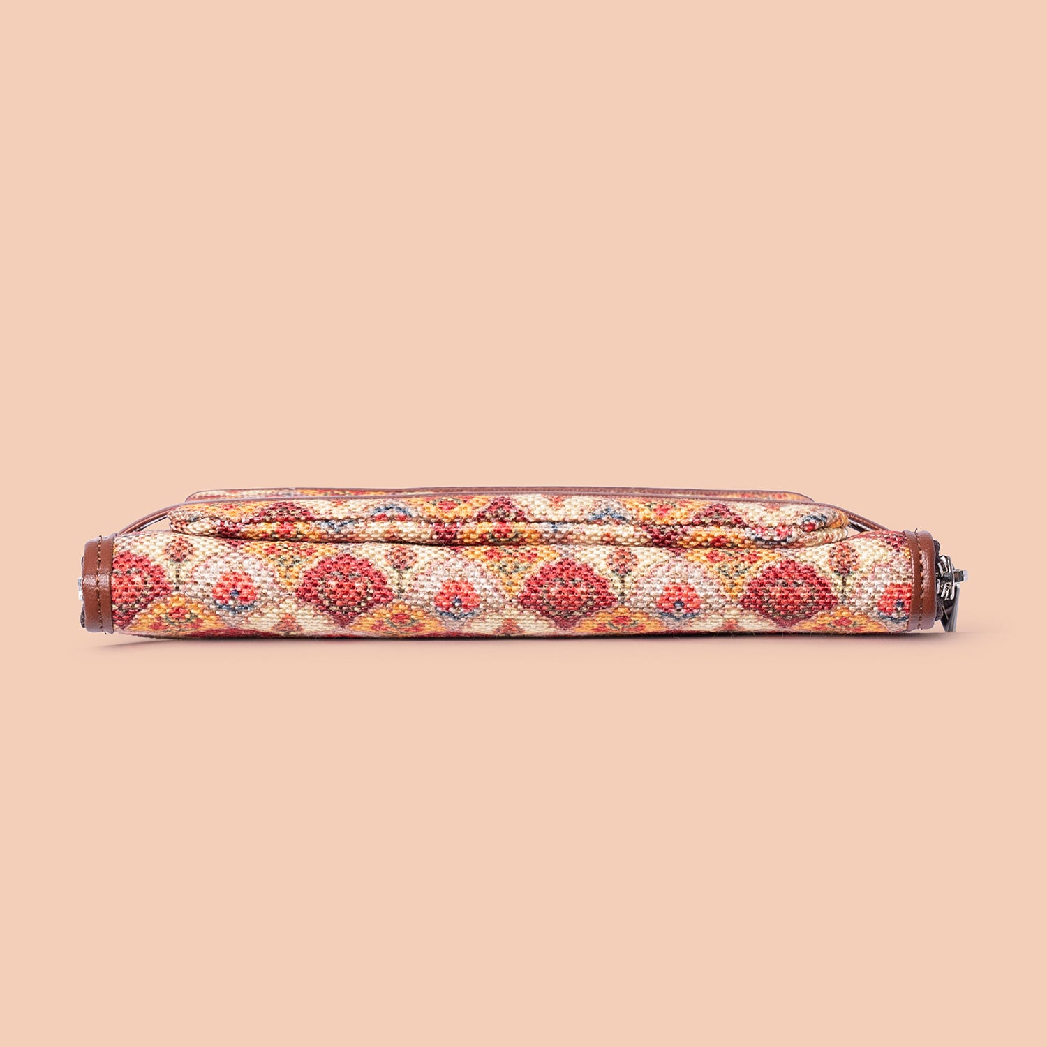 Classic Zipper Wallet- Patiala Florals