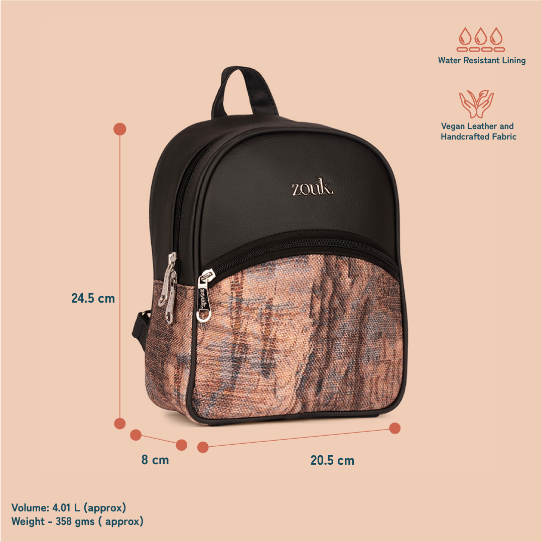 ZIP-Dalila Mini-Daypack - Ladakh Impasto