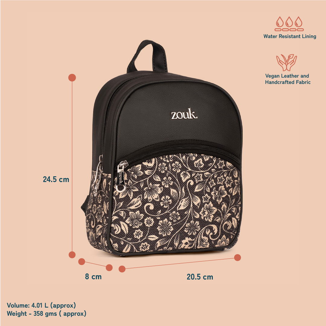 ZIP-Dalila Mini-Daypack - FloMotif