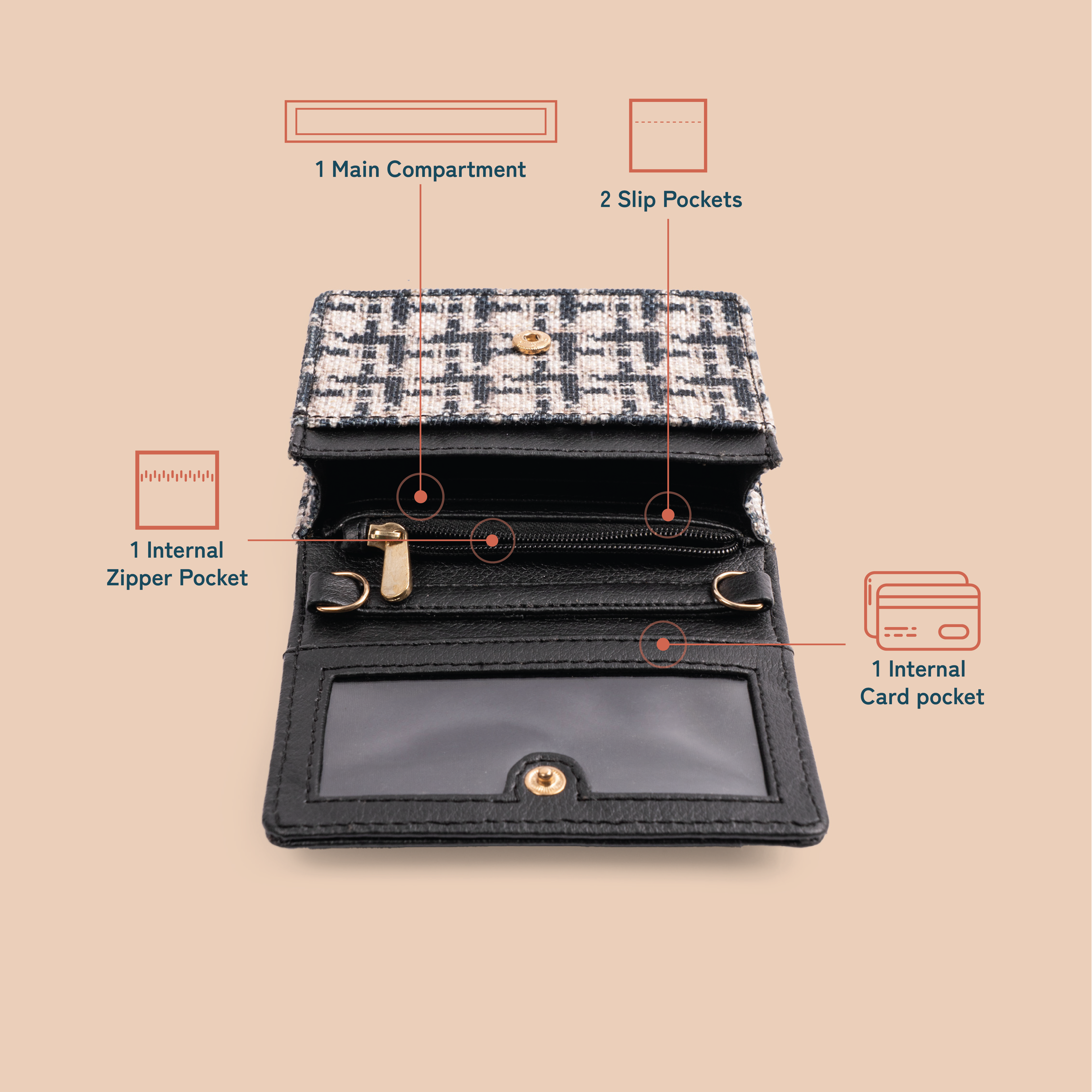 ZIP-Demi Mini Bag - Bristel