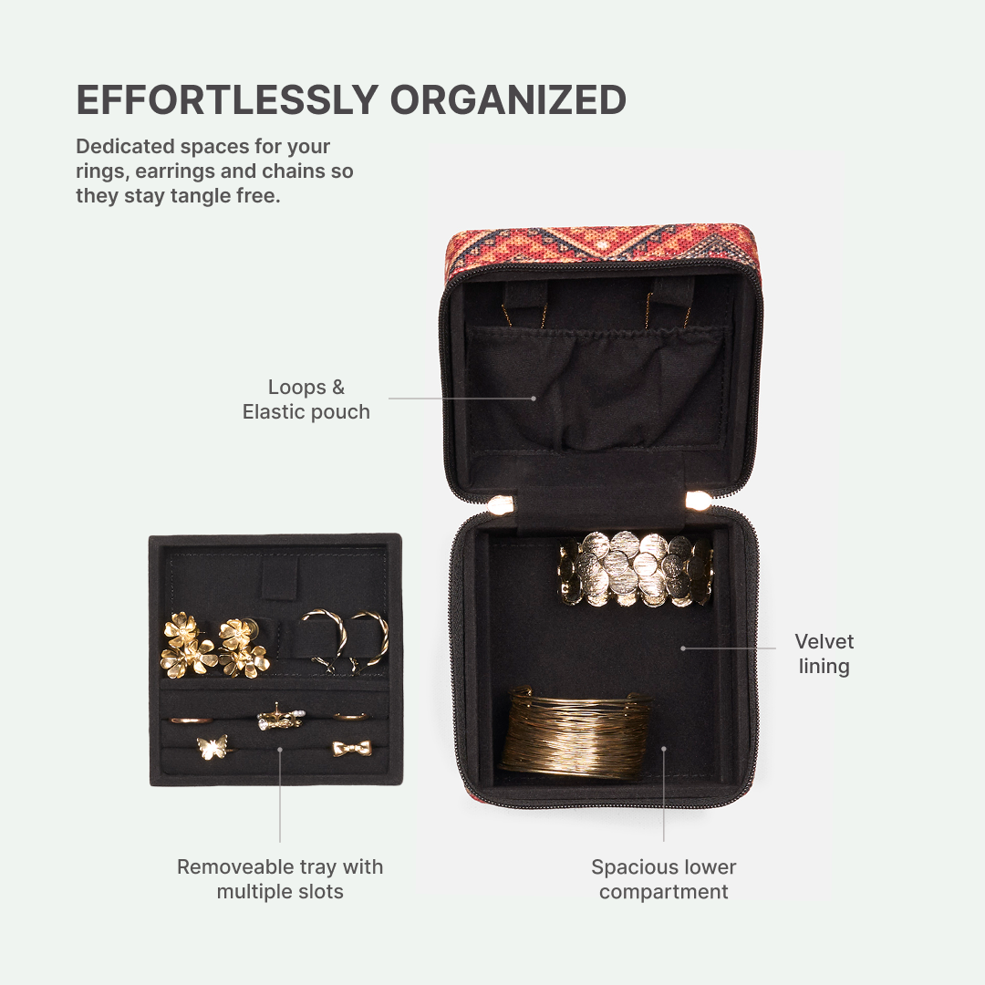 Dharwad Leher Noor Jewellery Box