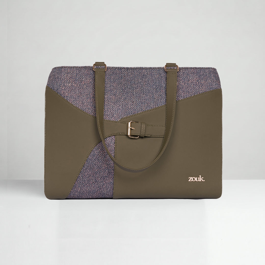 Sandrift Expandable Office Bag (Olive)