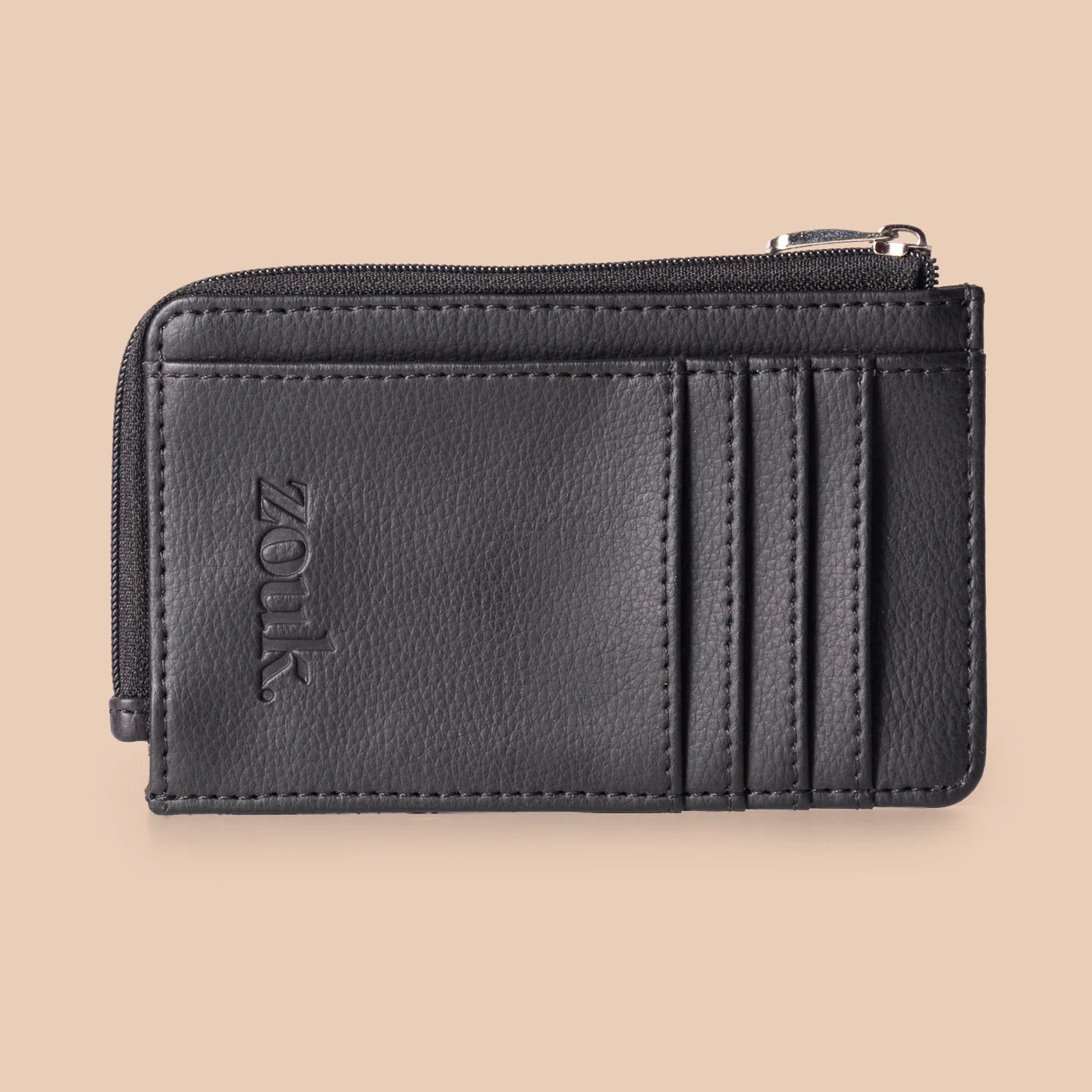 Eda Card Case - Men's Collection - Jet Black