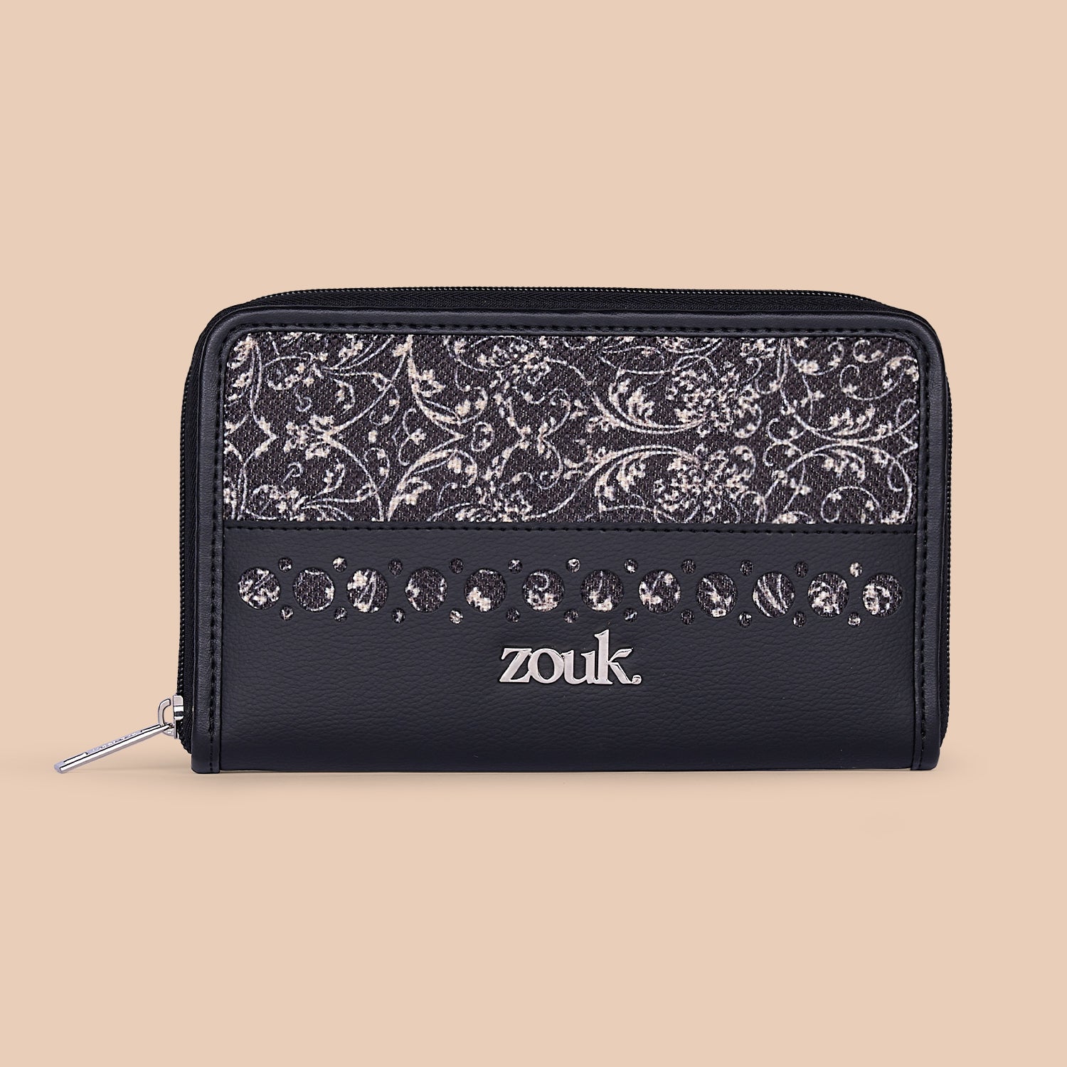 Eden Zipper Wallet - Lattice Lace