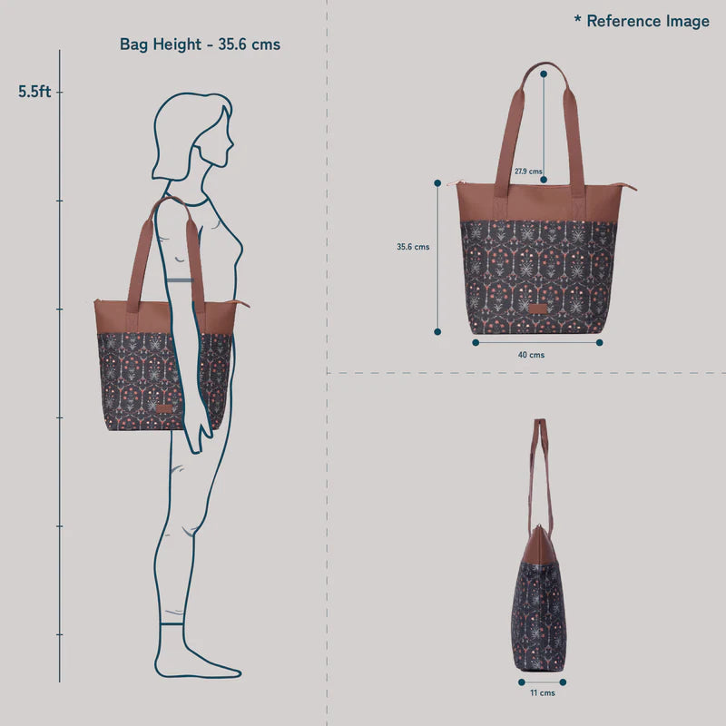 Assam Tapestry Everyday Tote Bag