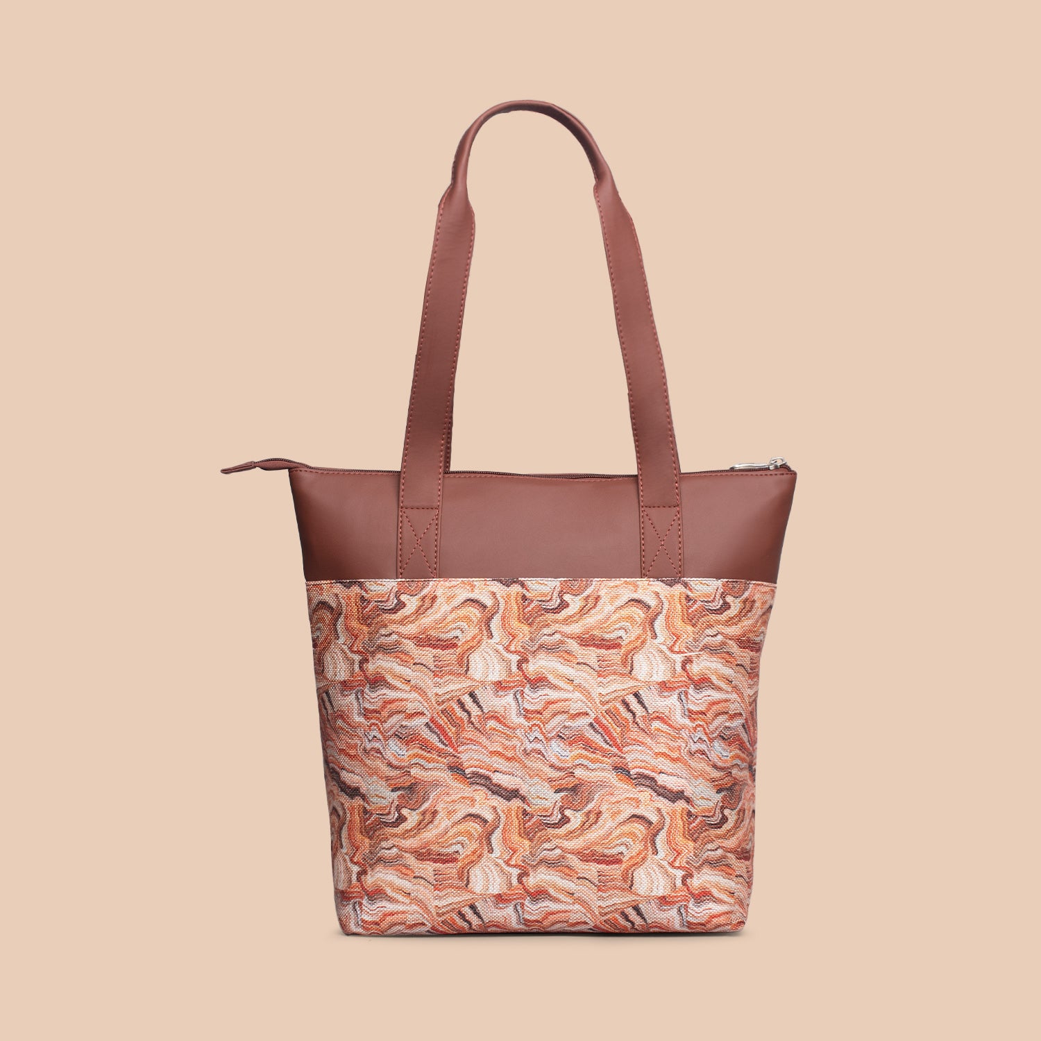 Nicobar Coral Everyday Tote Bag