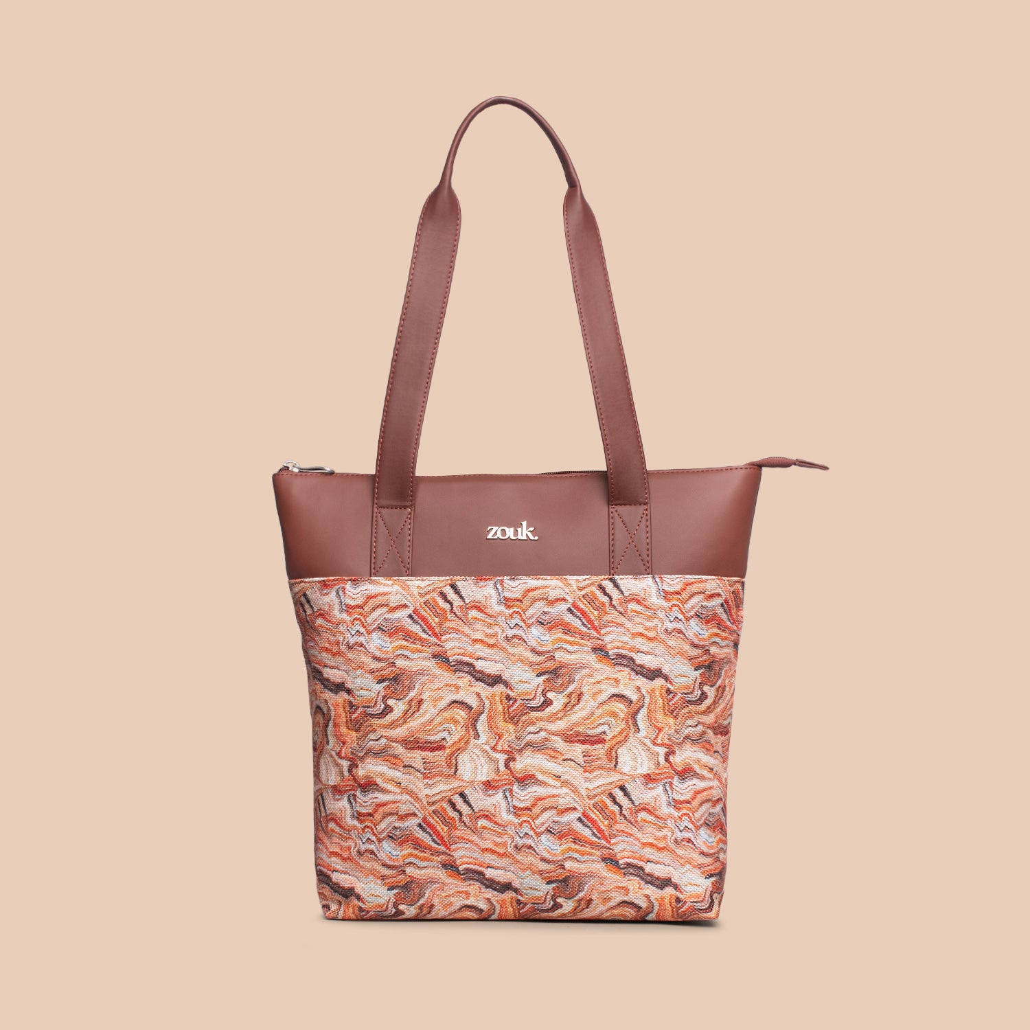 Nicobar Coral Everyday Tote Bag