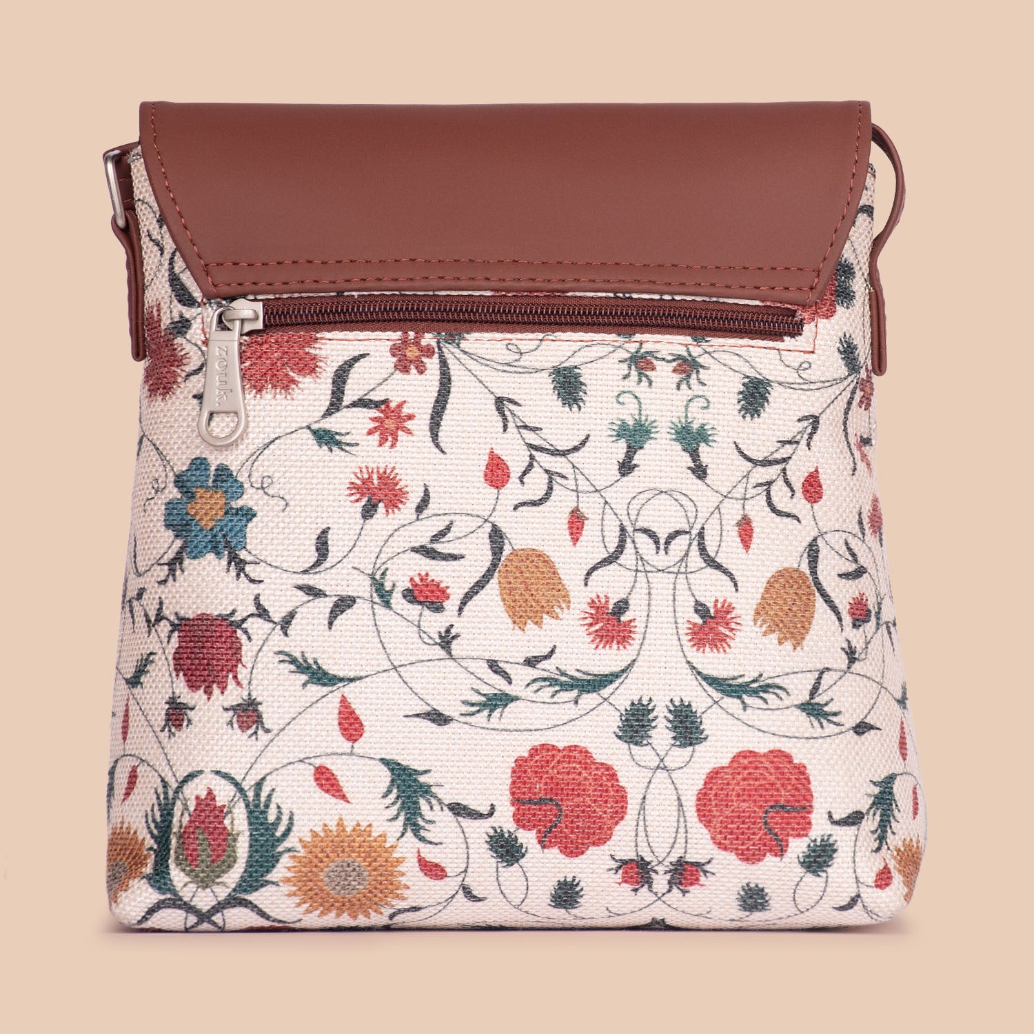 Junagarh Florals Flap Sling Bag