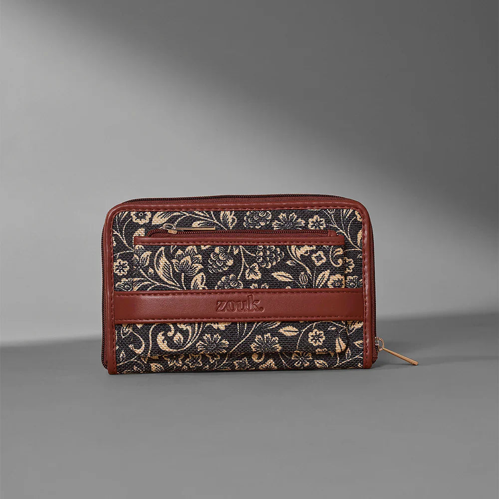 ZIP-FloMotif Classic Zipper Wallet