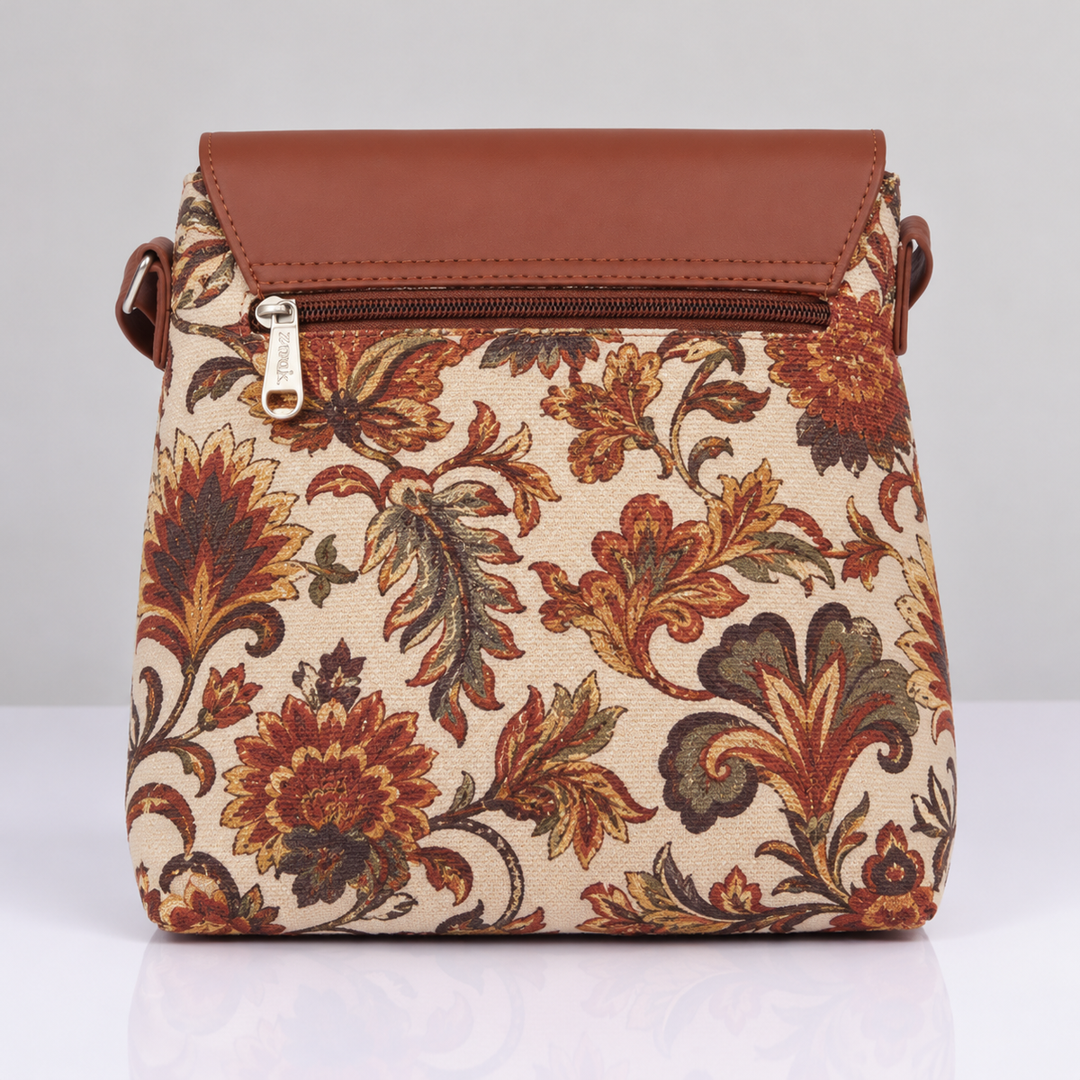 Bagru Gul Flap Sling Bag