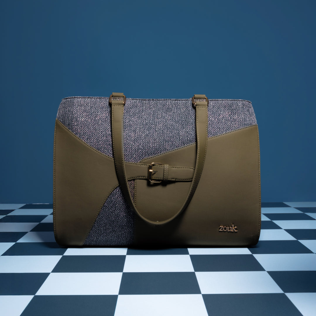 Sandrift Expandable Office Bag (Olive)
