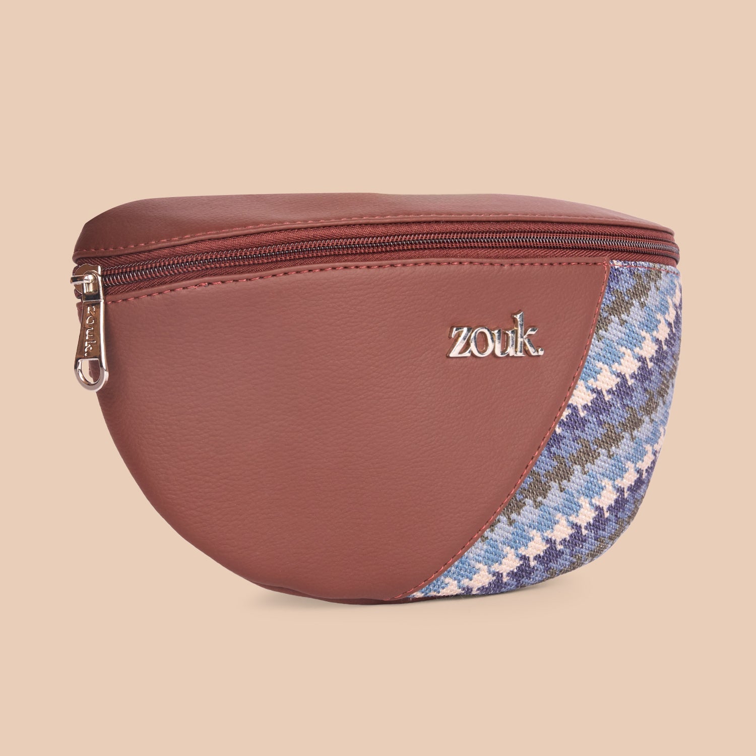 ZIP-Freya Fanny Pack - Bombay Houndstooth