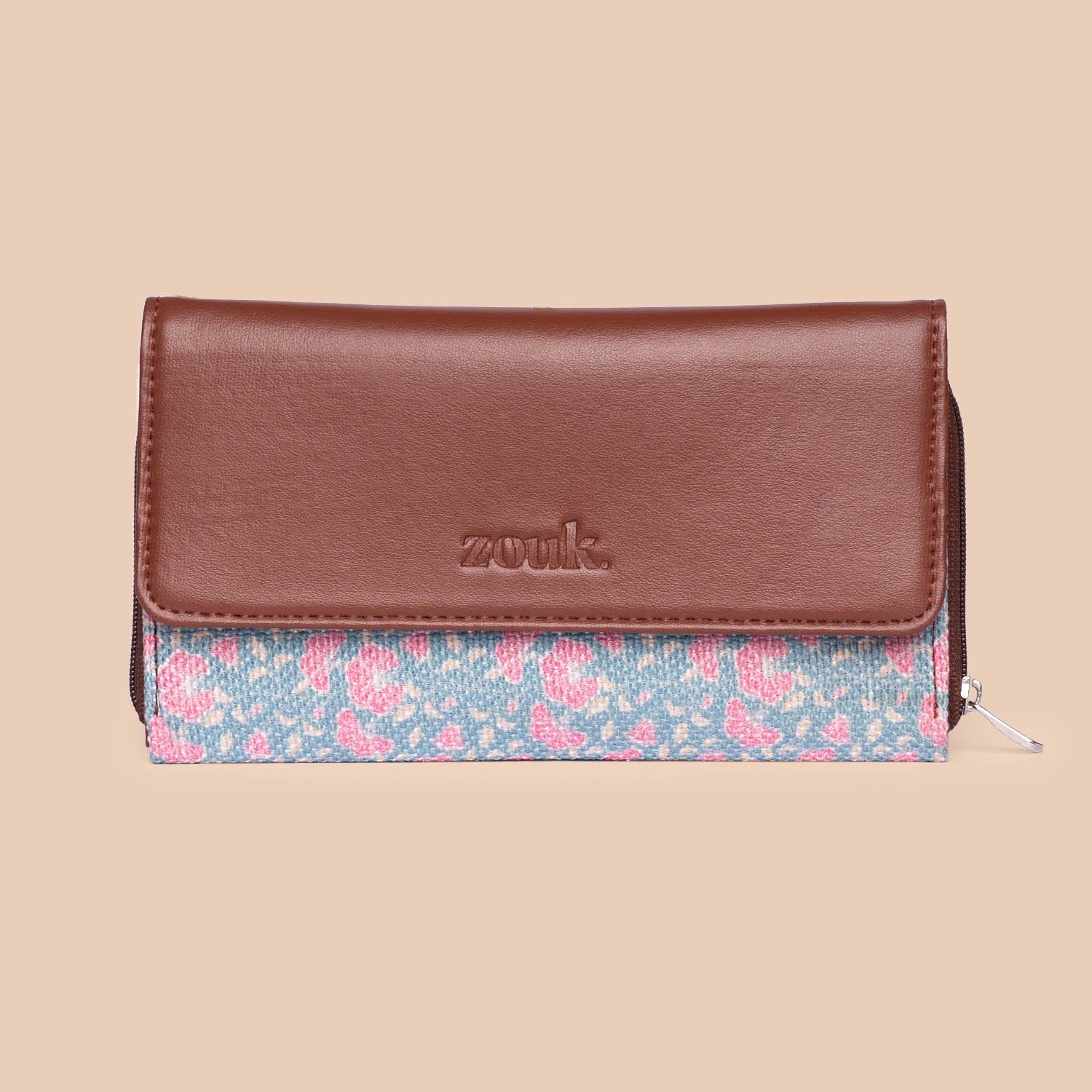 Chettinad Florals Wristlet Wallet
