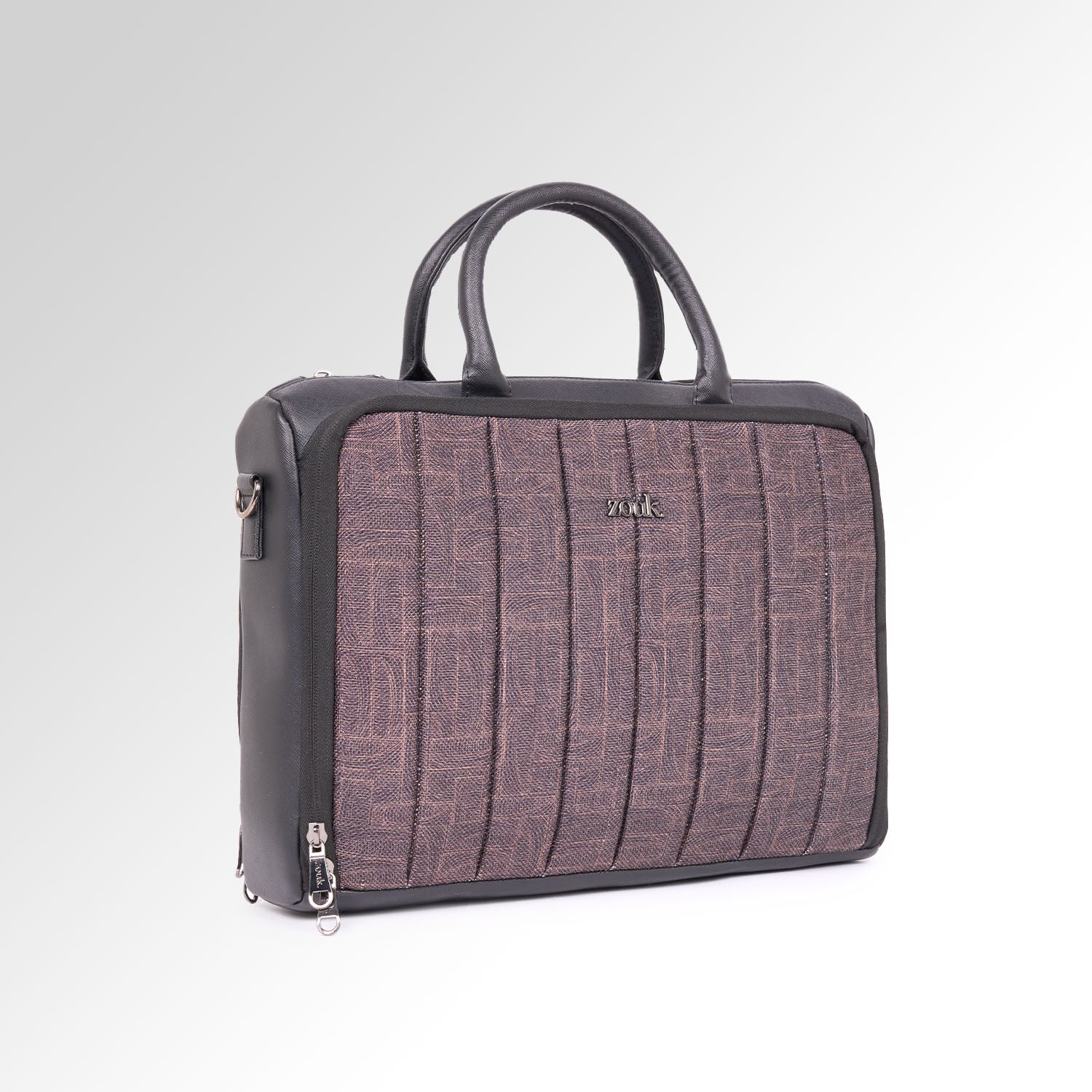 Golkonda Brass Pro Laptop Bag (Black)