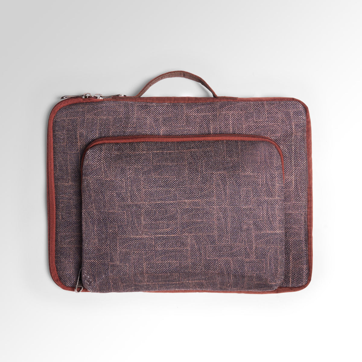 Golkonda Brass Urban Laptop Sleeve - 14inch (Brown)