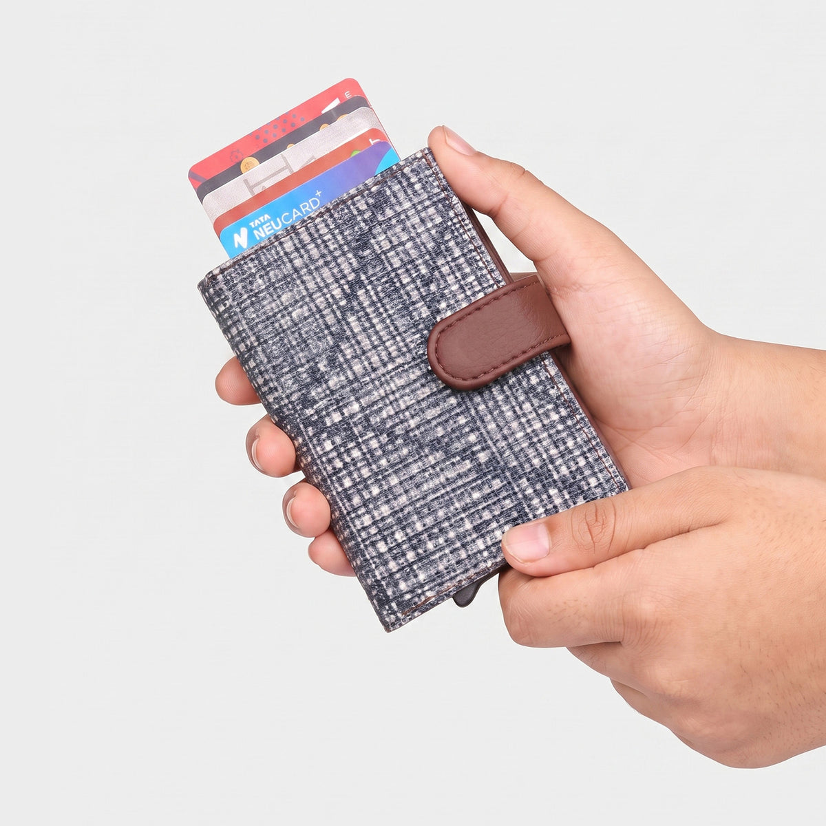 Calcutta Pixels Arc Card Holder