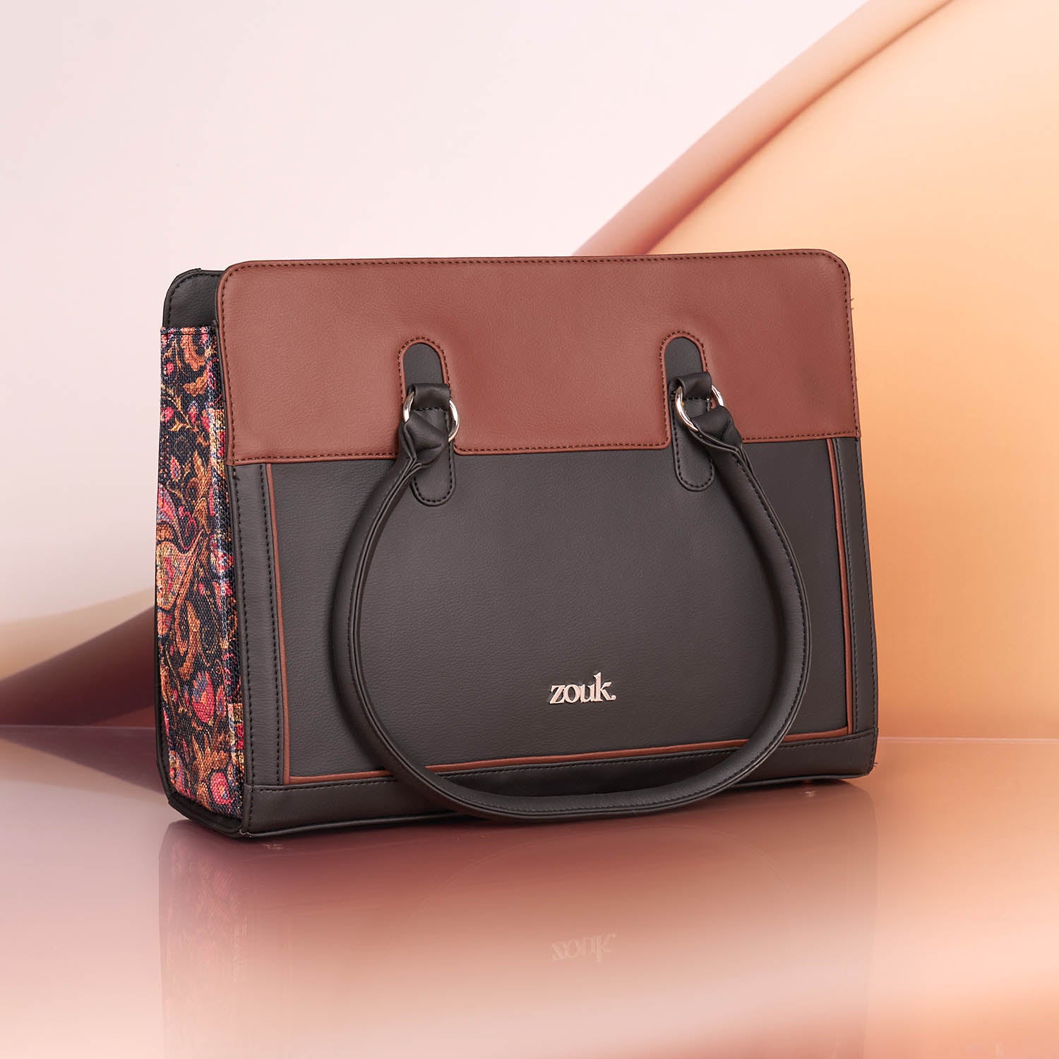 Hannah Office Bag - Paisley Print