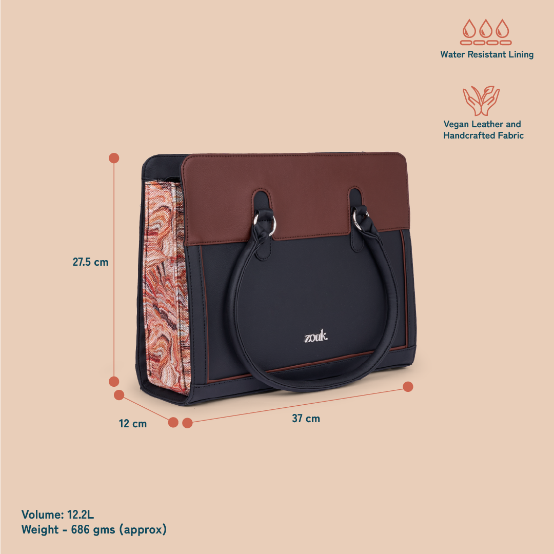 Hannah Office Bag - Nicobar Coral