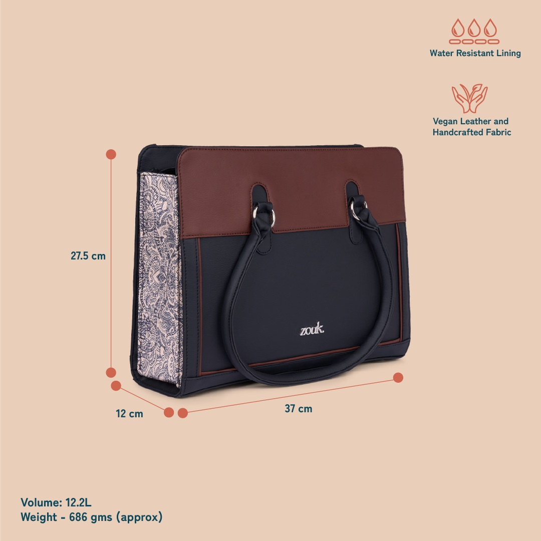 Hannah Office Bag - Colaba Shirin