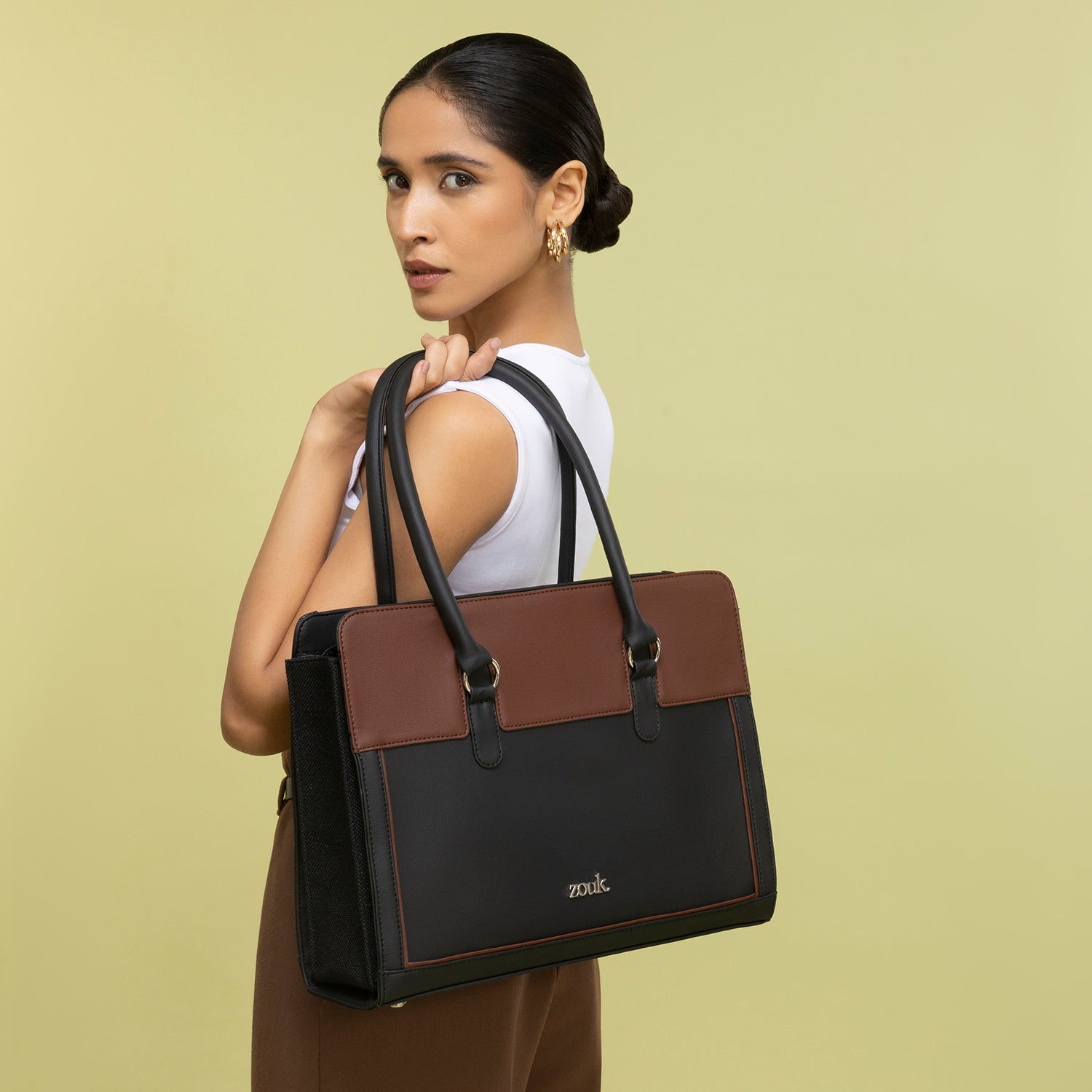 Hannah Office Bag - Jet Black