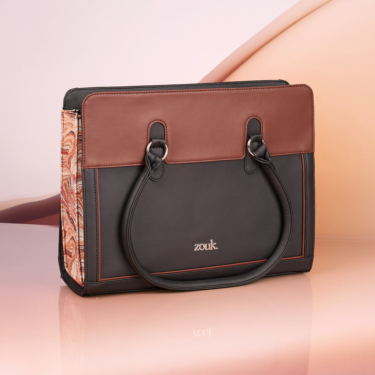 Hannah Office Bag - Nicobar Coral