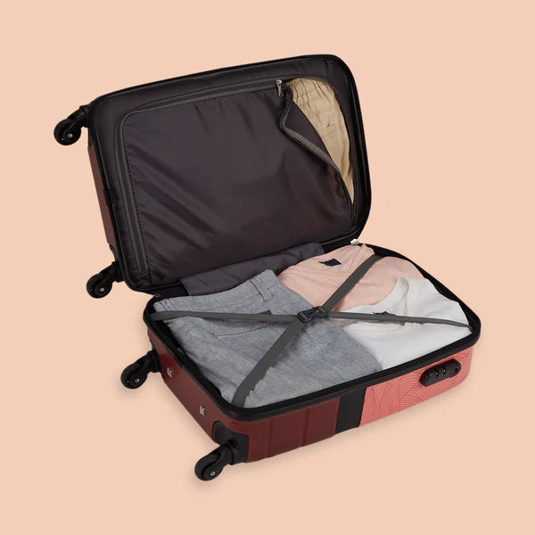 Andaman Crest Raahi Trolley Bag Combo (Cabin & Large)