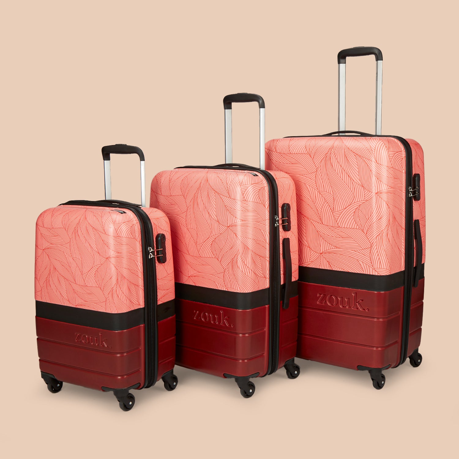 Andaman Crest Raahi Trolley Bag Combo