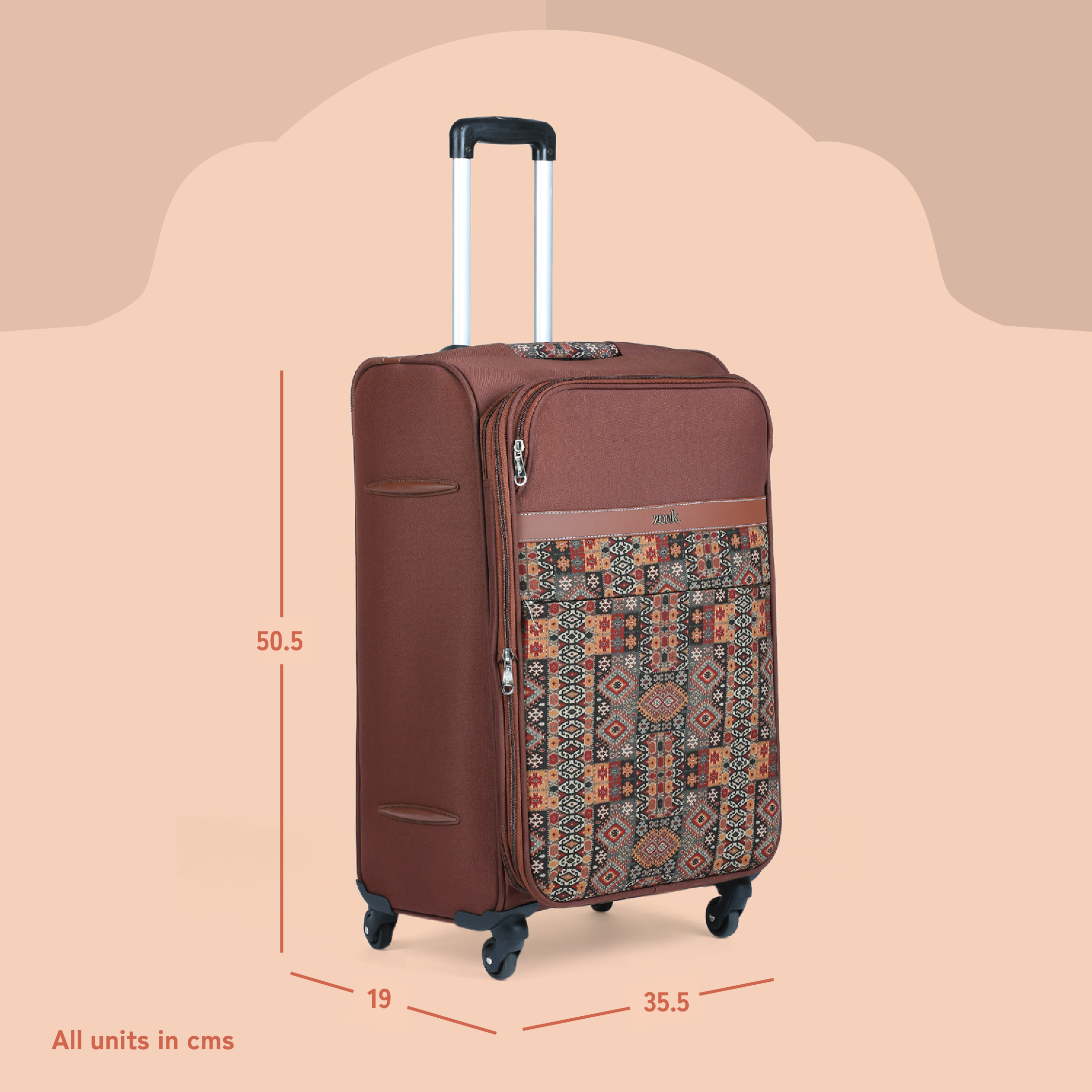 Banaras Elegance Avasa Trolley Bag (Cabin)