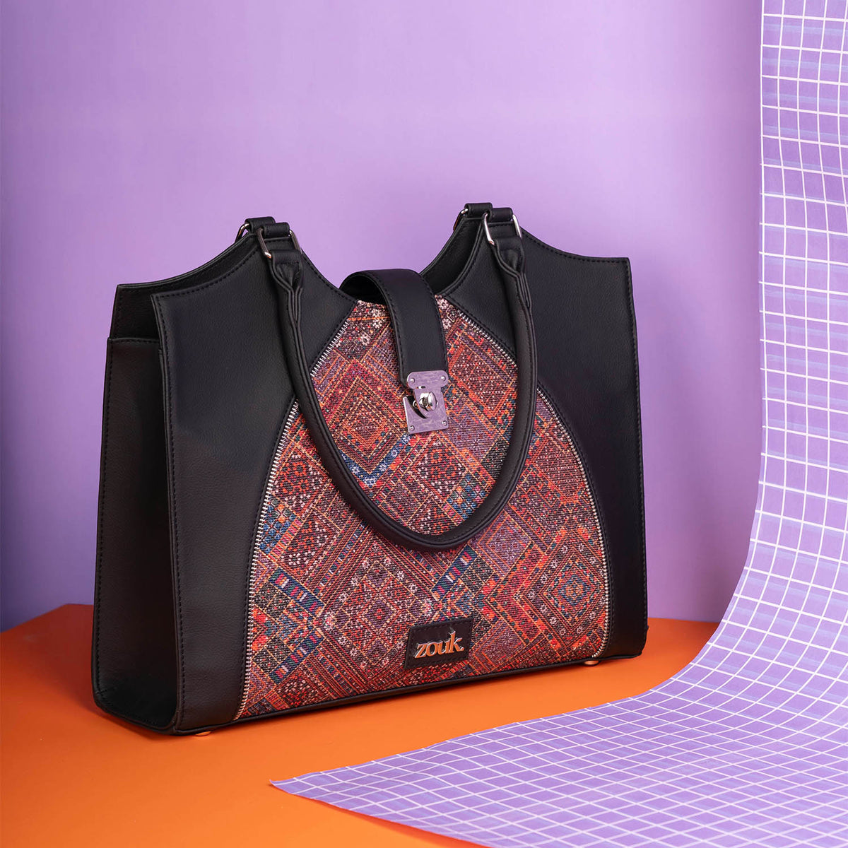 Harriet Office Bag - Bhuj Rabari