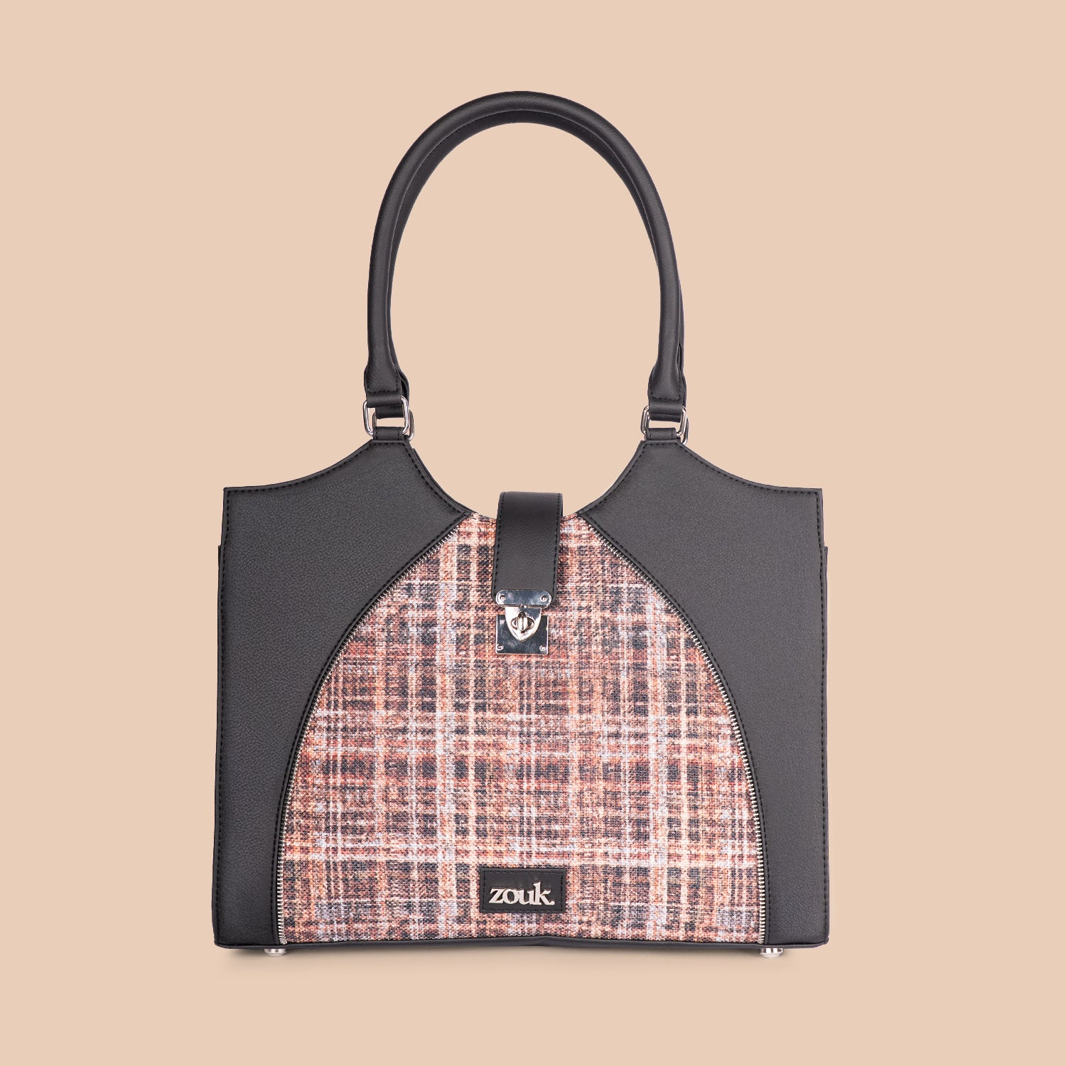 Harriet Office Bag - Cashmere Noir (Pink)