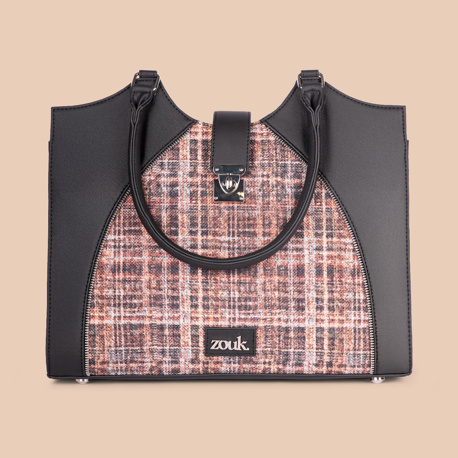 Harriet Office Bag - Cashmere Noir (Pink)