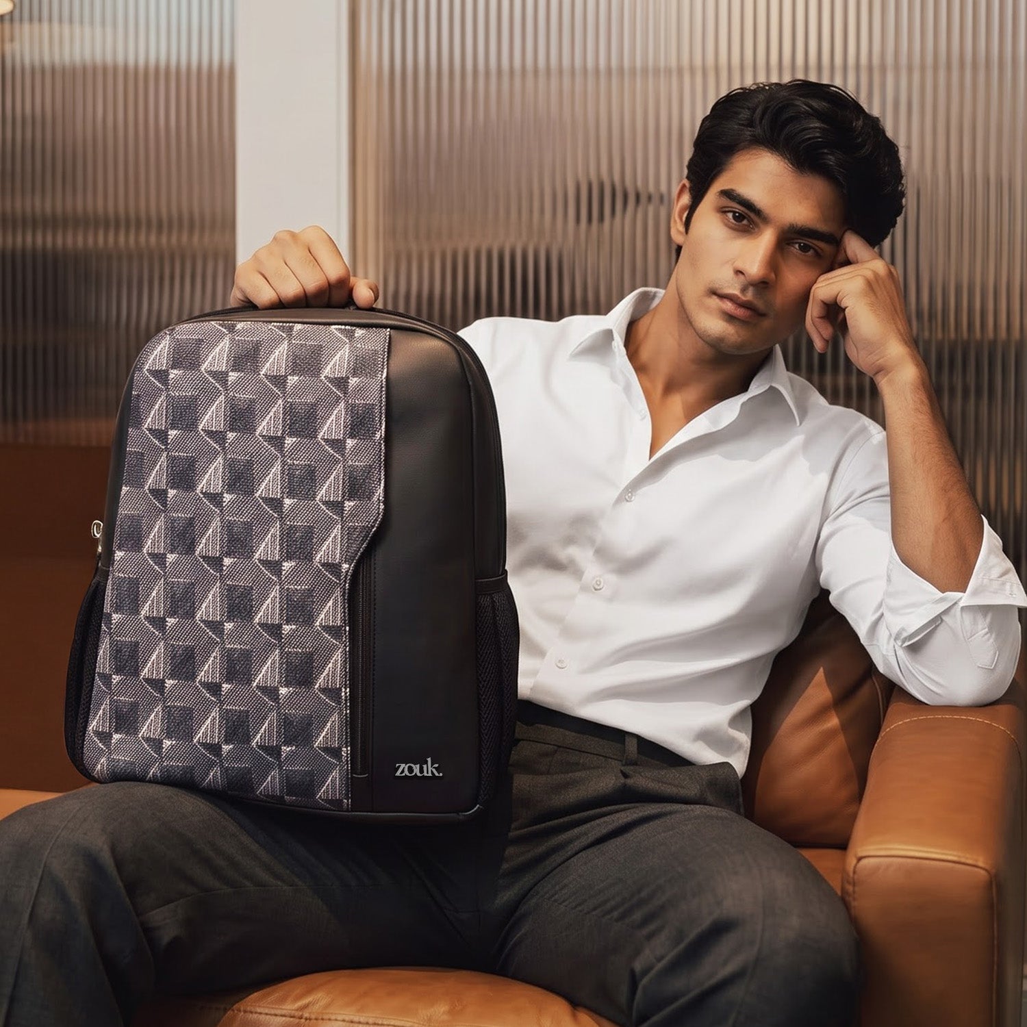 Madras Monochrome Horizon Men's Backpack