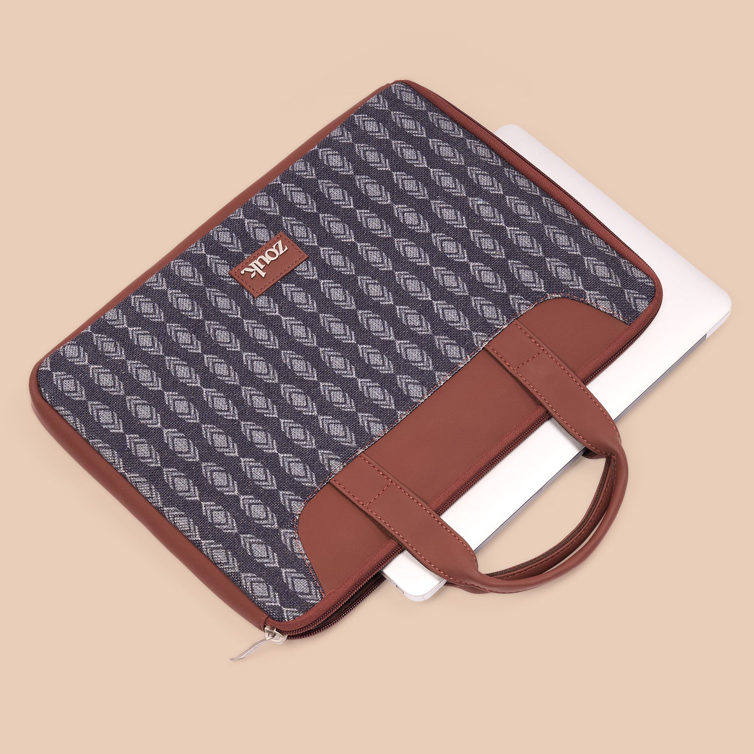 Hyderabad Ikat L-Zippered Laptop Sleeve