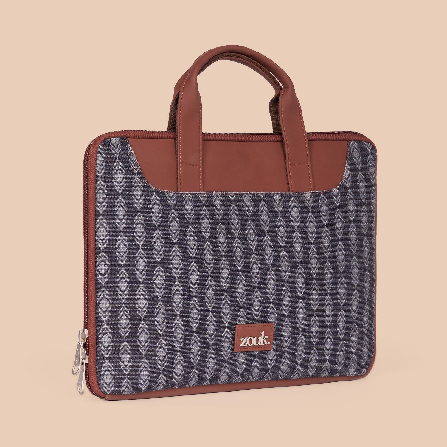 Hyderabad Ikat L-Zippered Laptop Sleeve