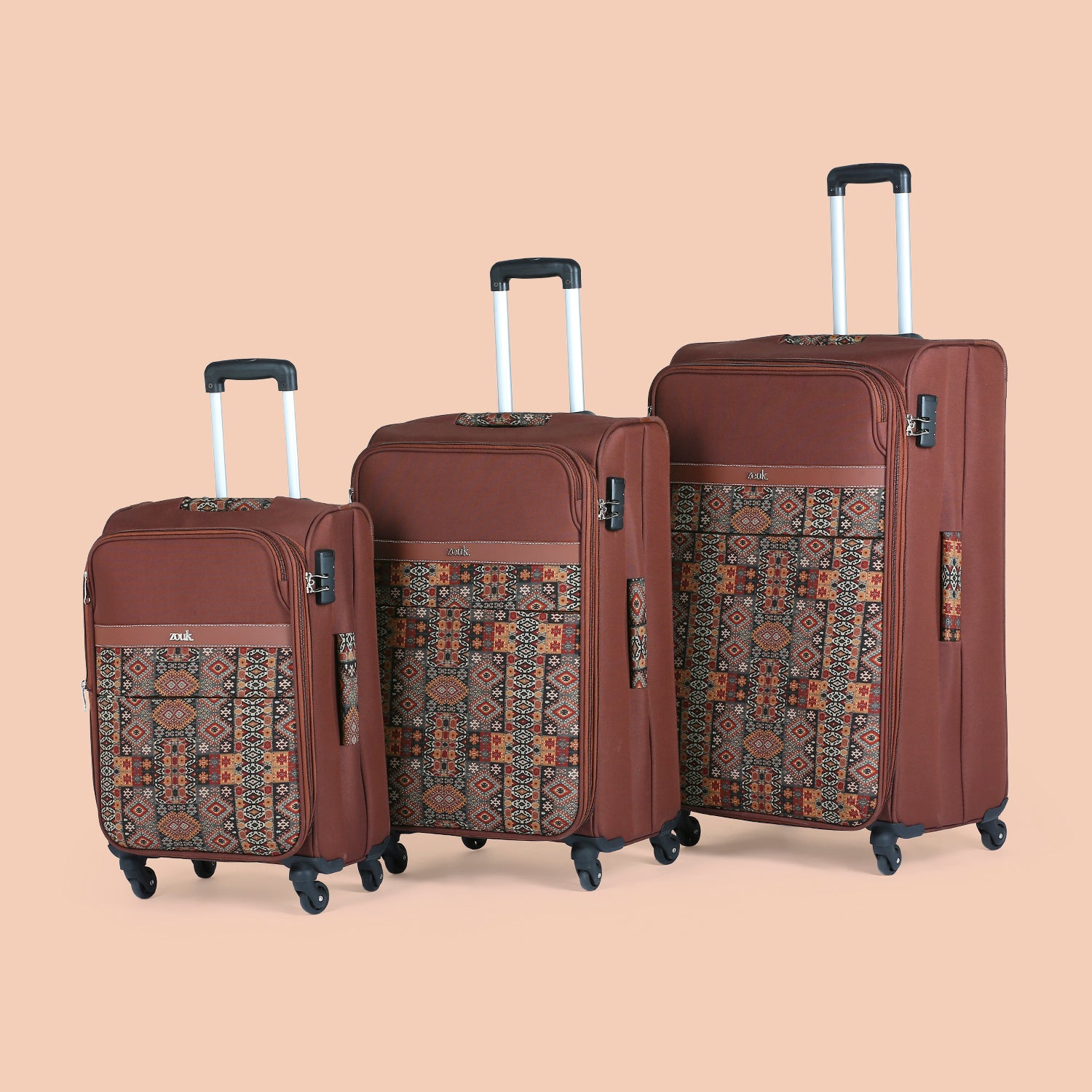 Banaras Elegance Avasa Trolley Bag Combo