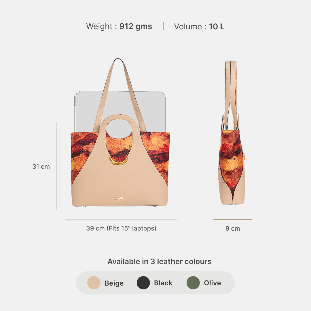 Citrine Ivana Office Bag