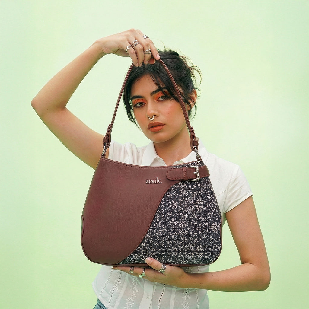 Ira Handbag - Lattice Lace