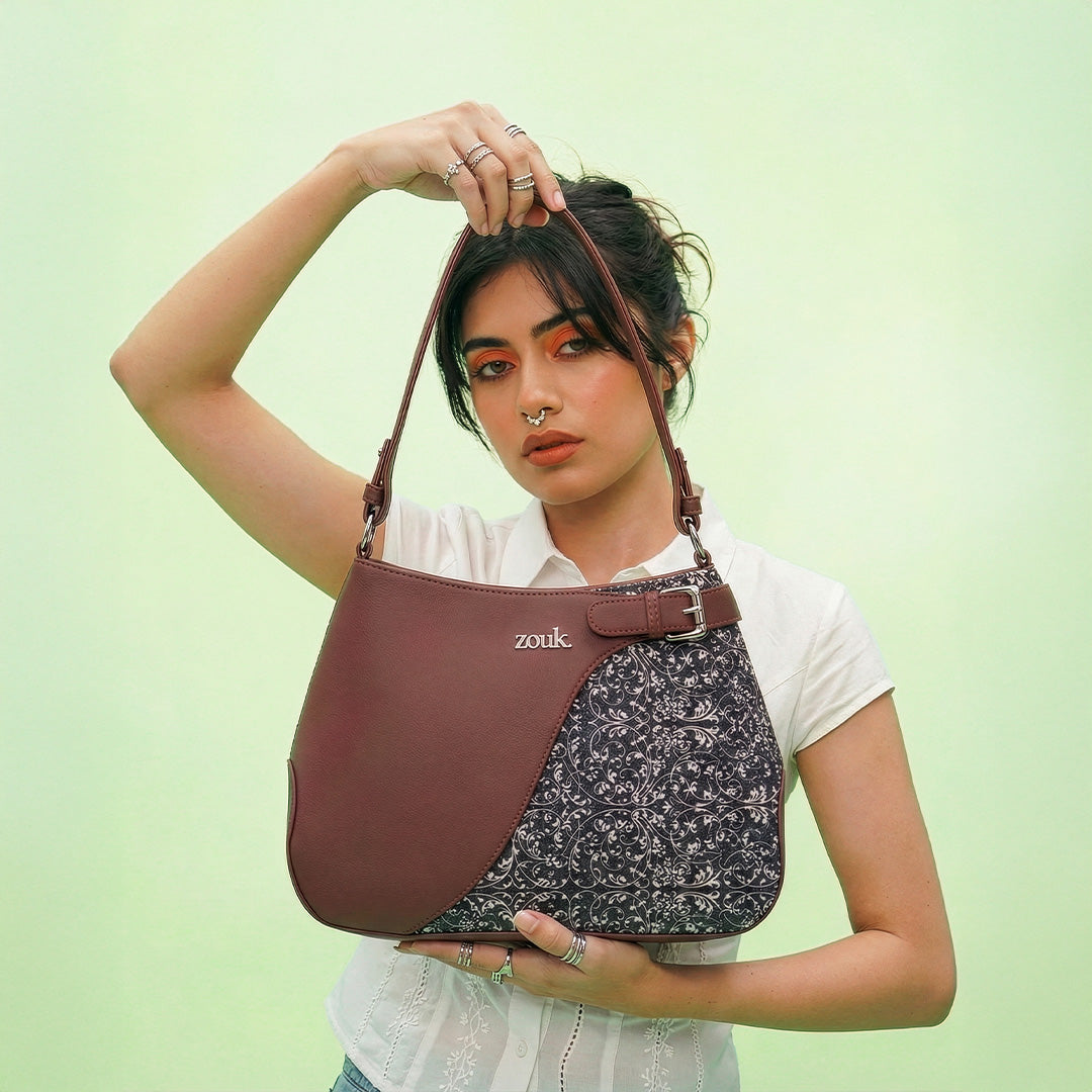 Ira Handbag - Lattice Lace