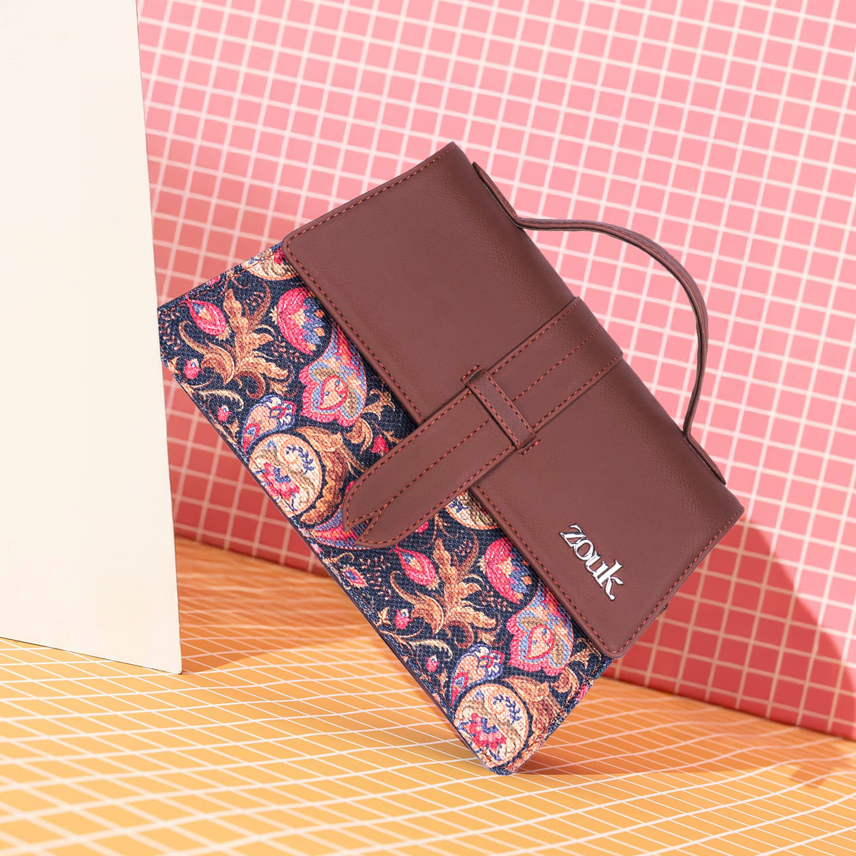 Paisley Print Iconic Evening Satchel