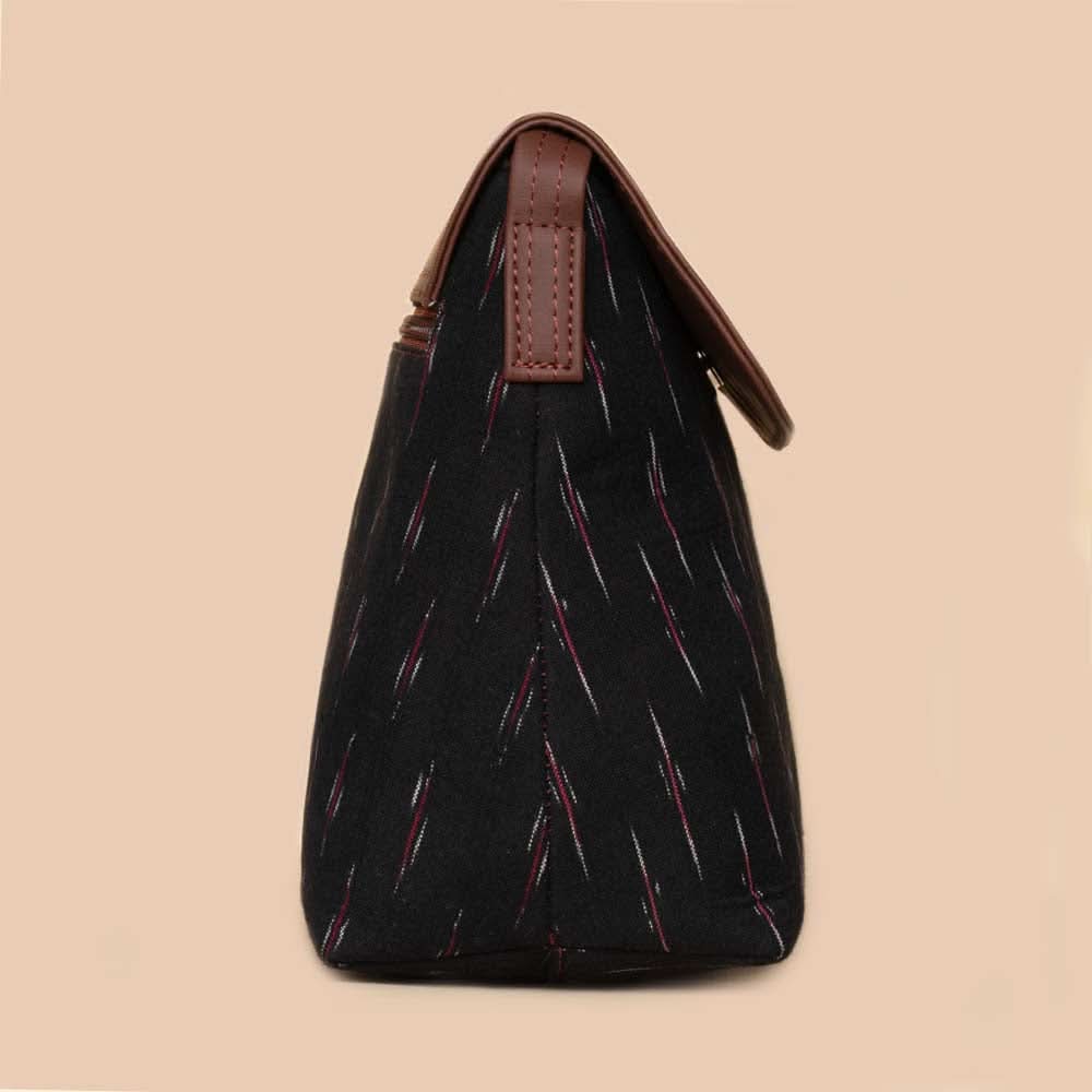 Ikat GreRed Flap Sling Bag