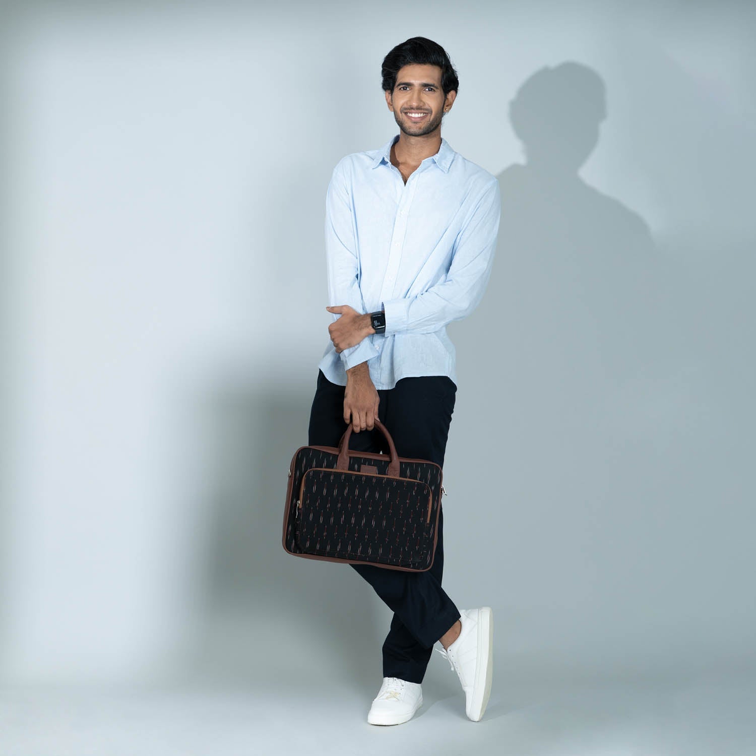 ZIP-Ikat GreRed Laptop Bag