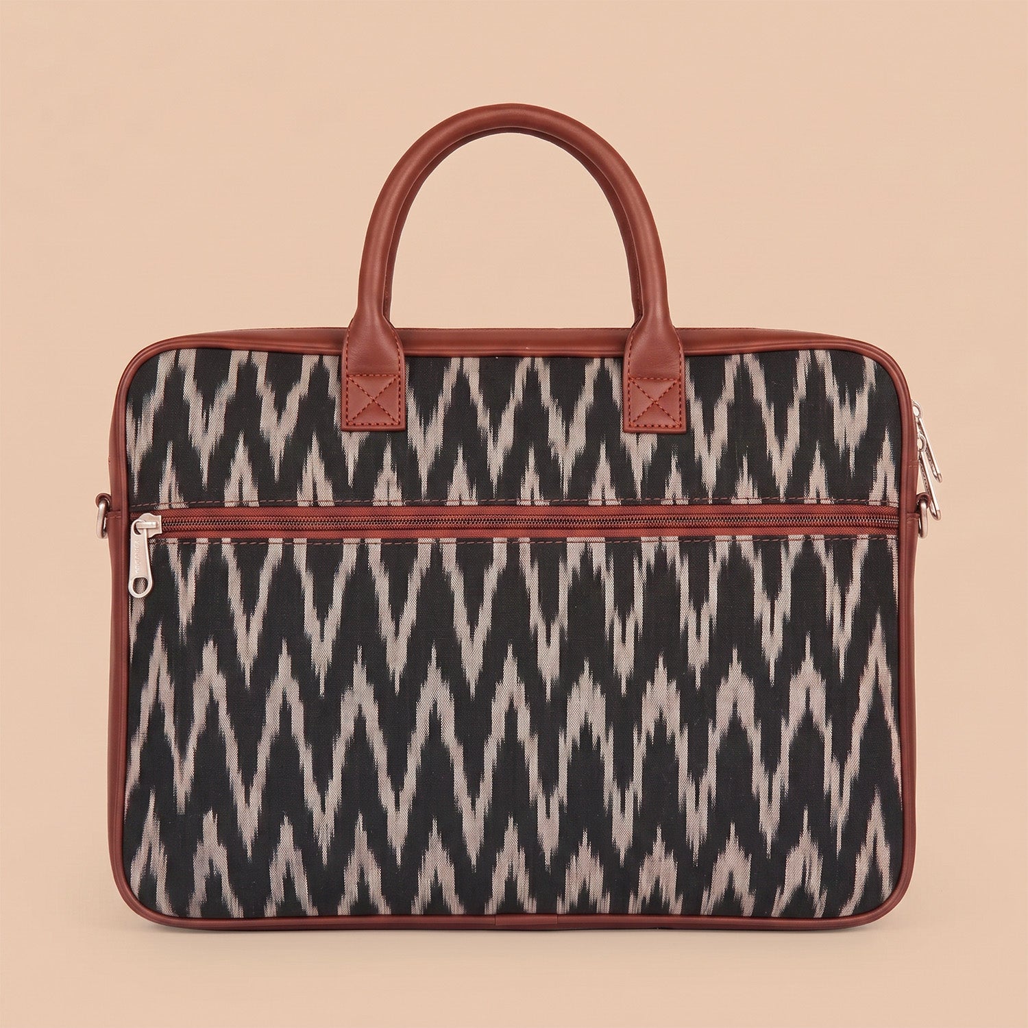 Ikat Print Laptop Bag