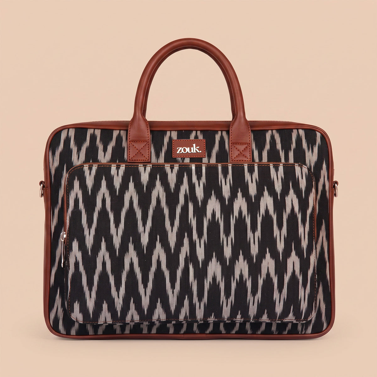 Ikat Print Laptop Bag