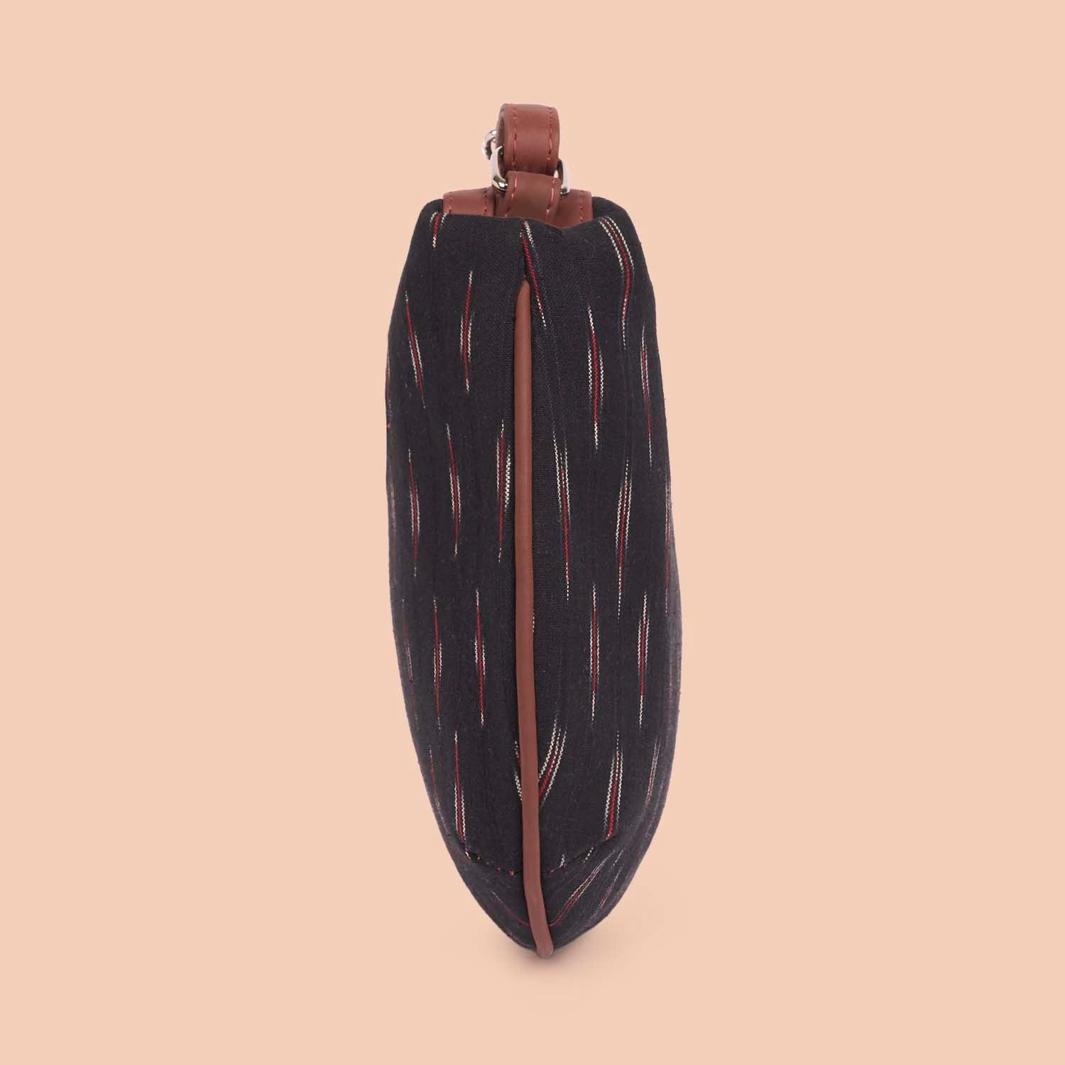 Ikat GreRed Structured Shoulder Bag